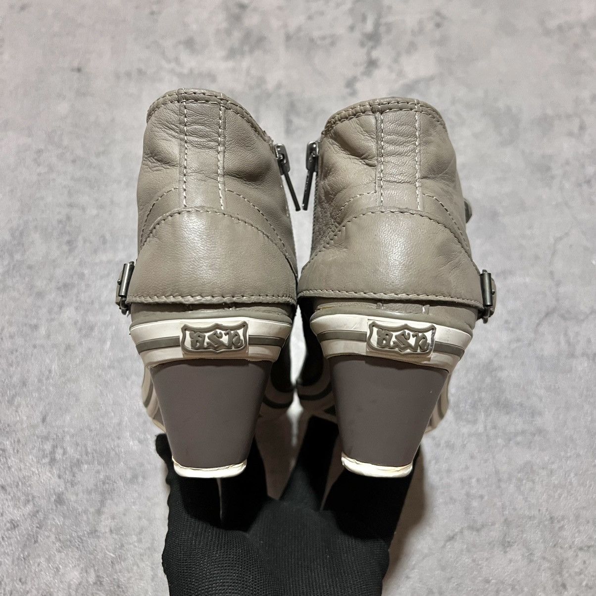 ASH Ash Genial Wedge Taupe Gray Isabel Marant Bekett Style Size US 6 / IT 36 - 6 Thumbnail