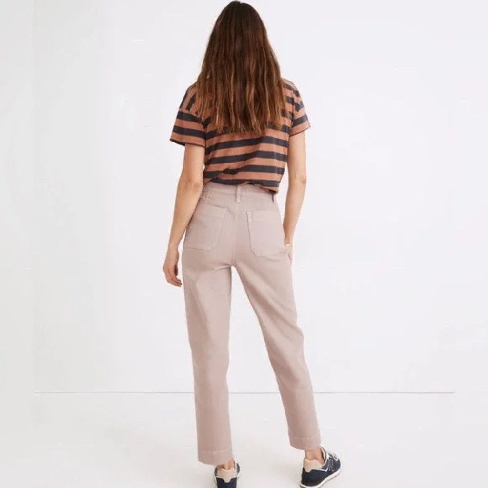 Madewell Madewell Slim Emmett Tapered Pants - Vintage Petal In Sz 25 Size 25" / US 0 / IT 36 - 6 Thumbnail