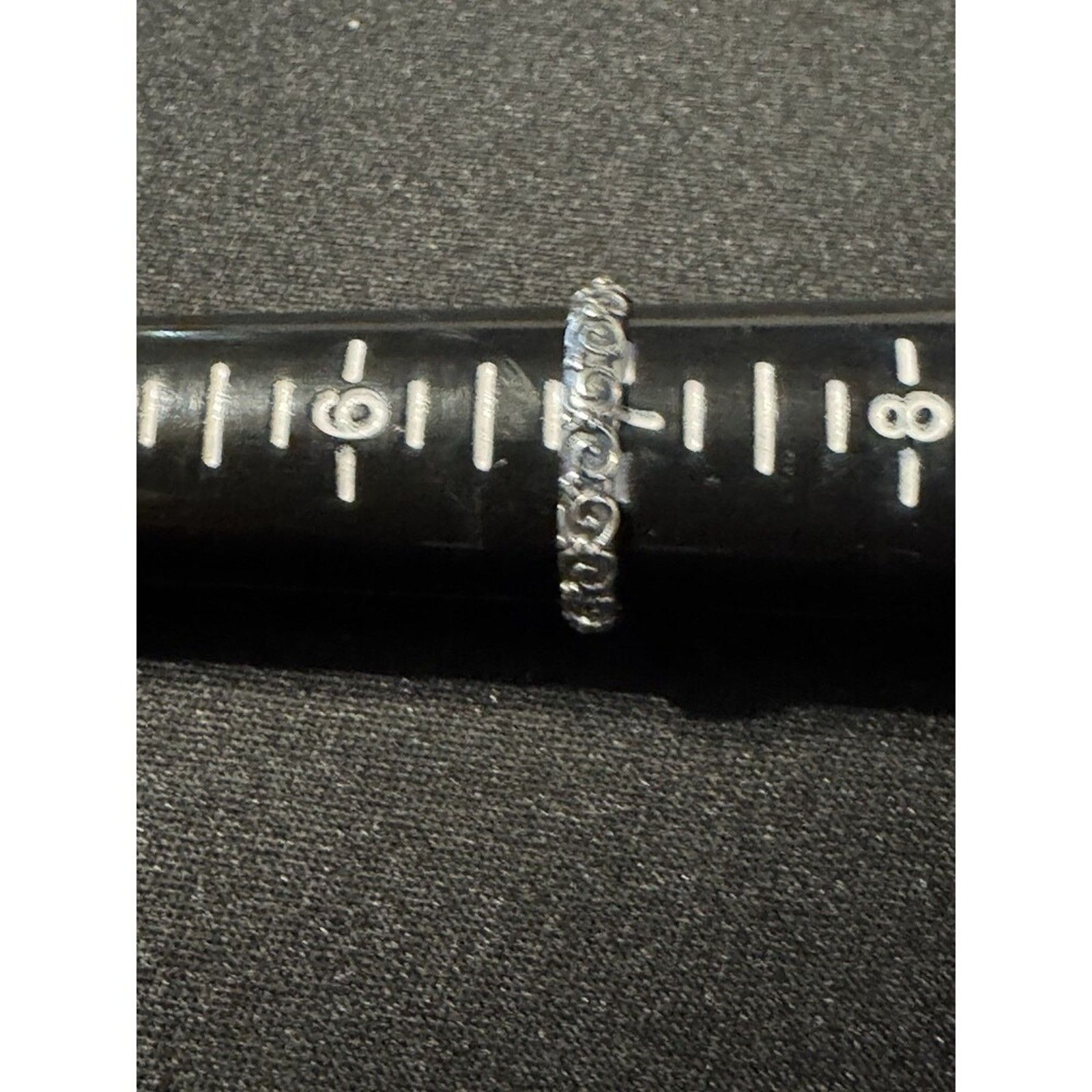 Other 925 Sterling Silver Scroll Design Ring Size 7 Size ONE SIZE - 1 Thumbnail