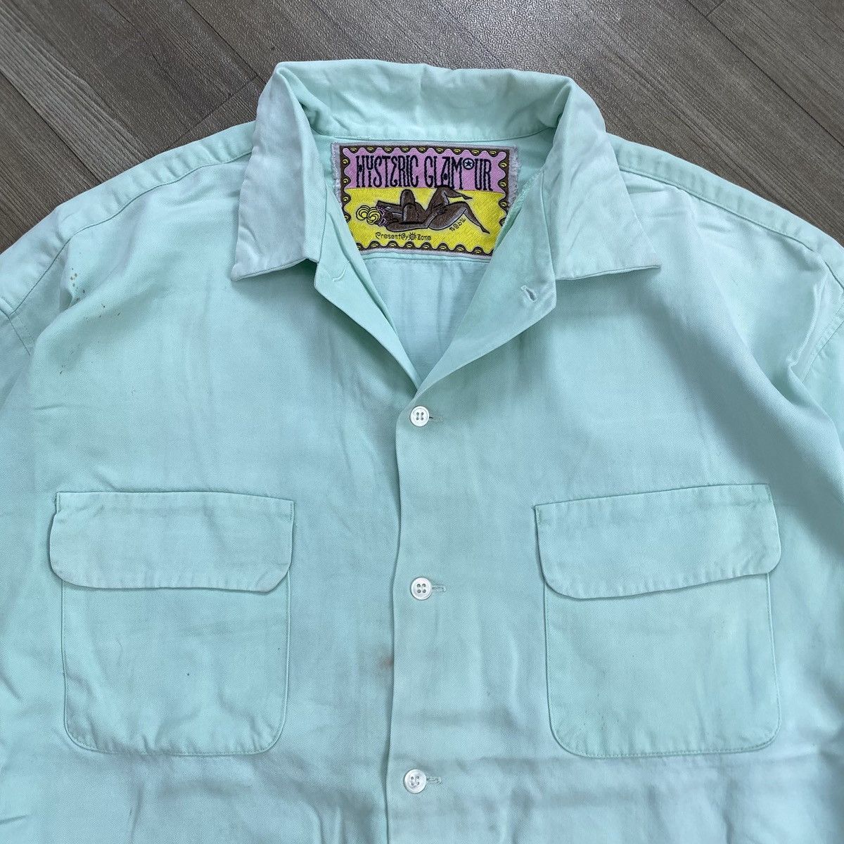 Hysteric Glamour 1980s Vintage Hysteric Glamour Farina Poem Shirt Designer Size US L / EU 52-54 / 3 - 11 Thumbnail
