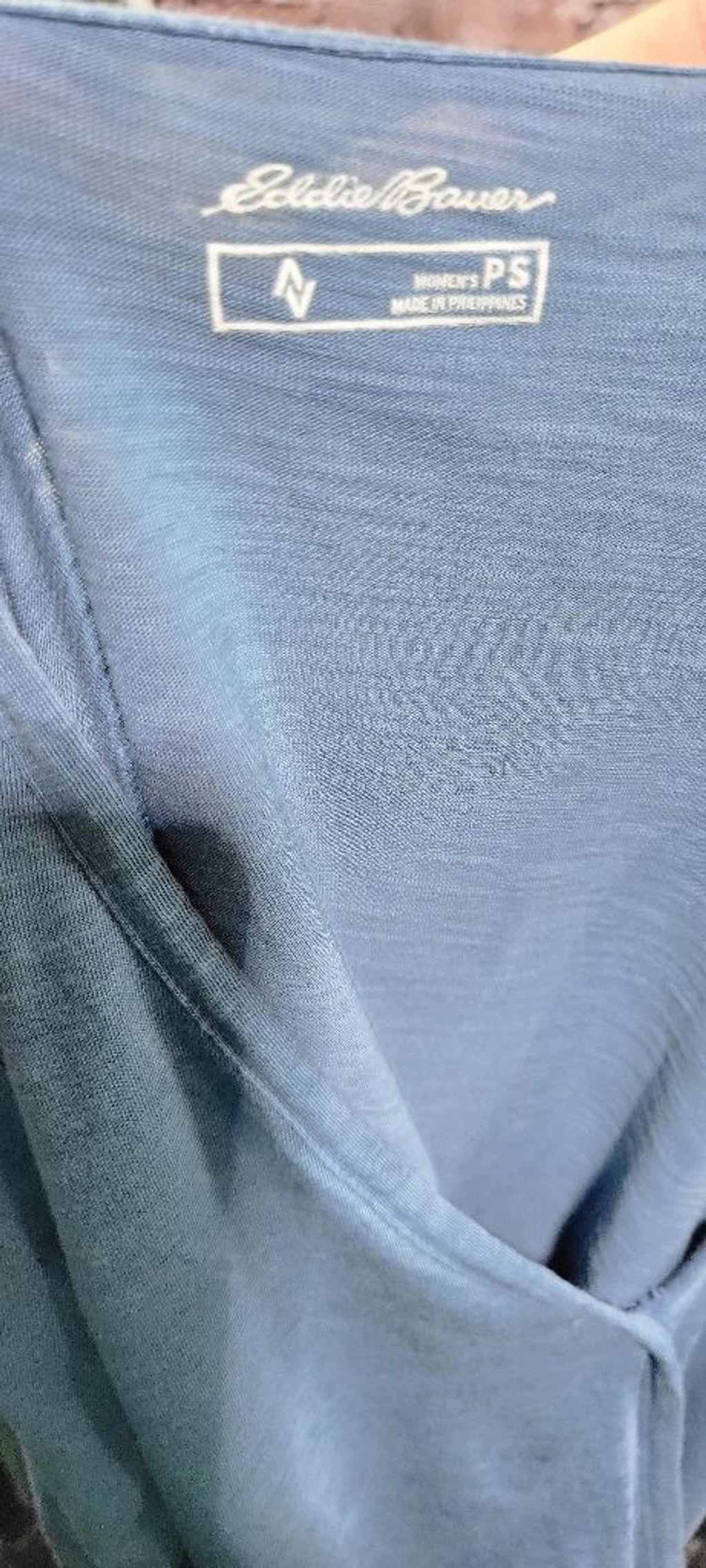 Eddie Bauer Women's Eddie Bauer Blue 3/4 sleeve Top Size SP Size S / US 4 / IT 40 - 5 Thumbnail