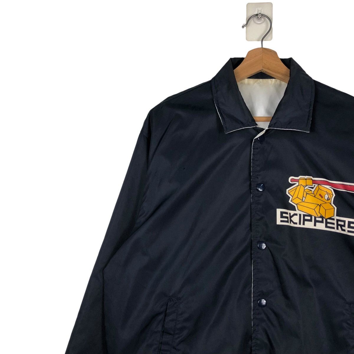 Japanese Brand 📌Vintage Reversible Bomber Jacket Cricket Team Big Logo Size US L / EU 52-54 / 3 - 8 Thumbnail