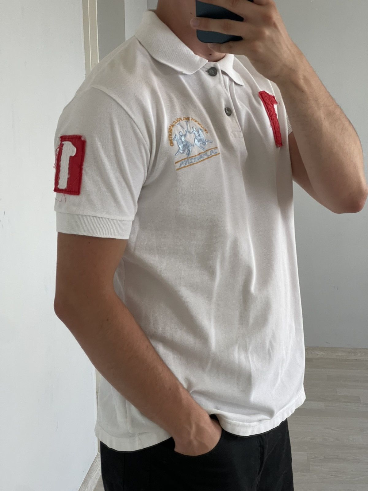 La Martina Vintage La Martina Switzerland Suisse Team #1 Polo Shirt Size US XL / EU 56 / 4 - 15 Thumbnail