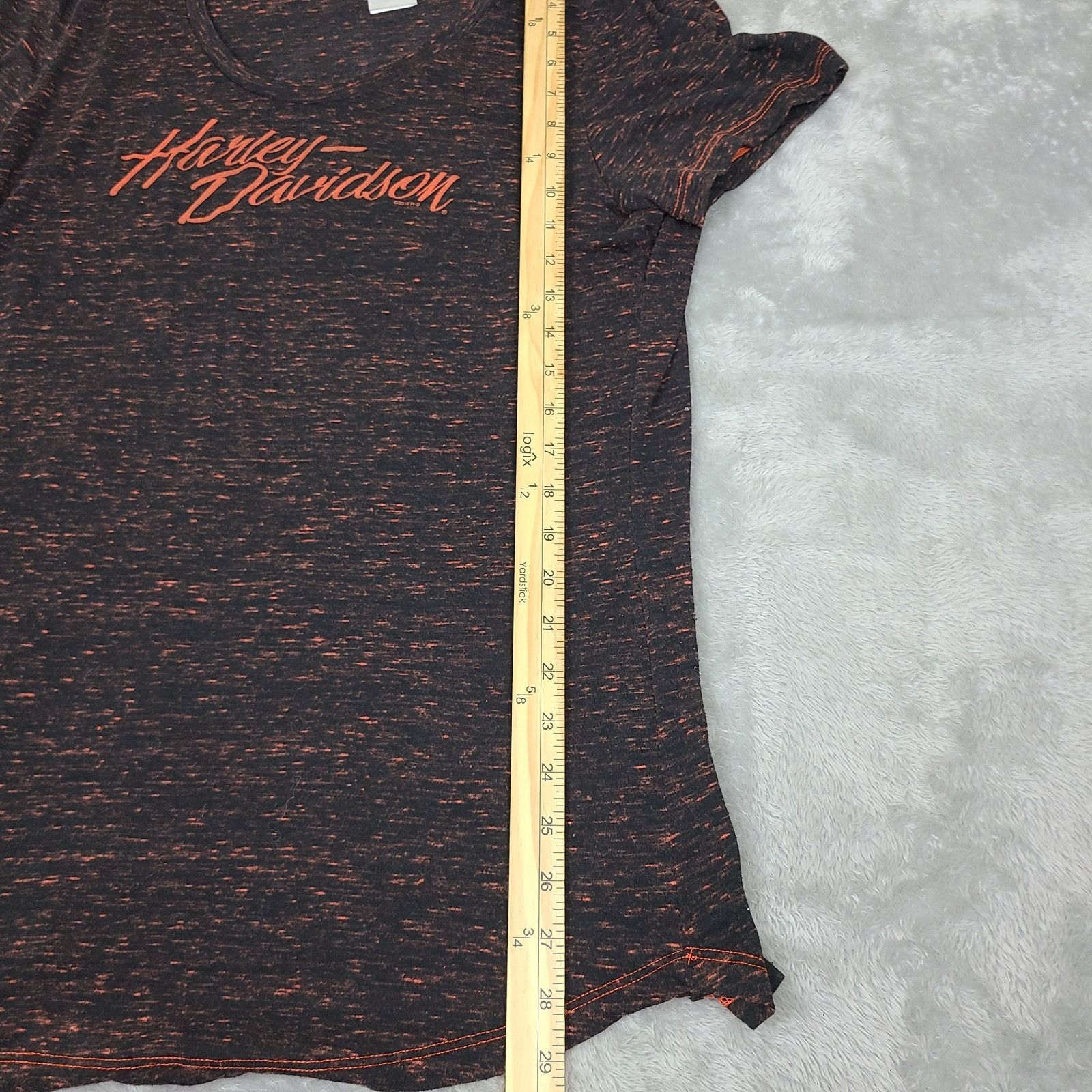 Harley Davidson Harley Davidson Short Sleeve T-Shirt Black/orange Washout Si Size XXL / US 16-18 / IT 52-54 - 8 Thumbnail
