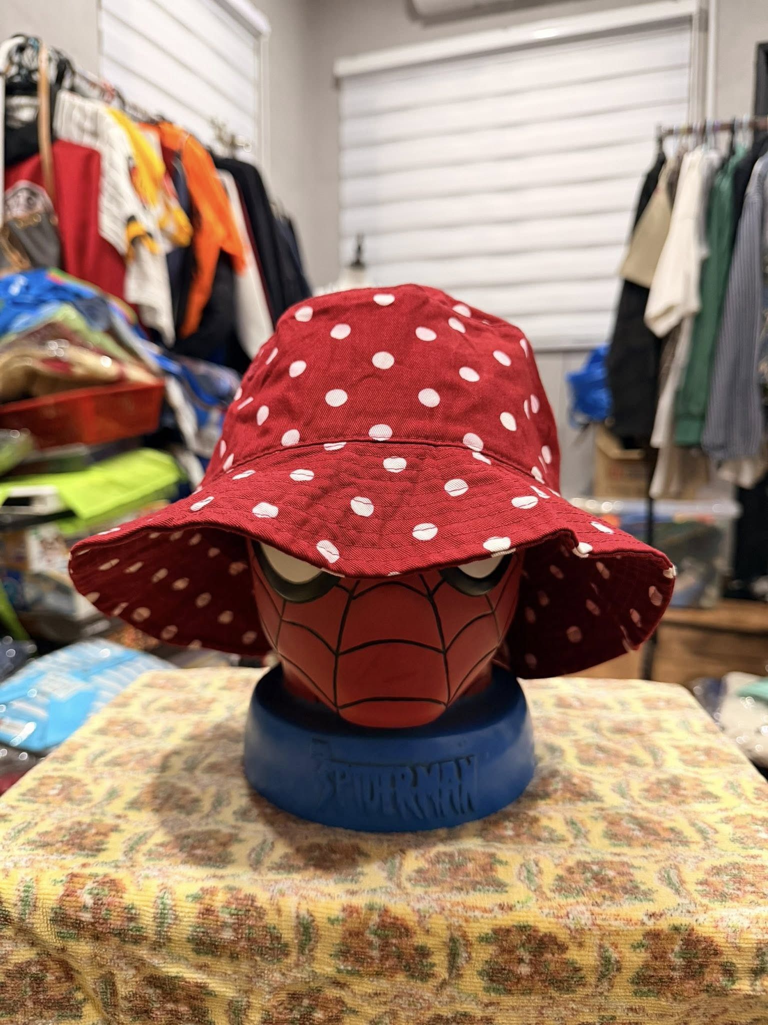 Uniqlo uniqlo polka dot bucket hat 57 cm Size ONE SIZE - 1 Thumbnail