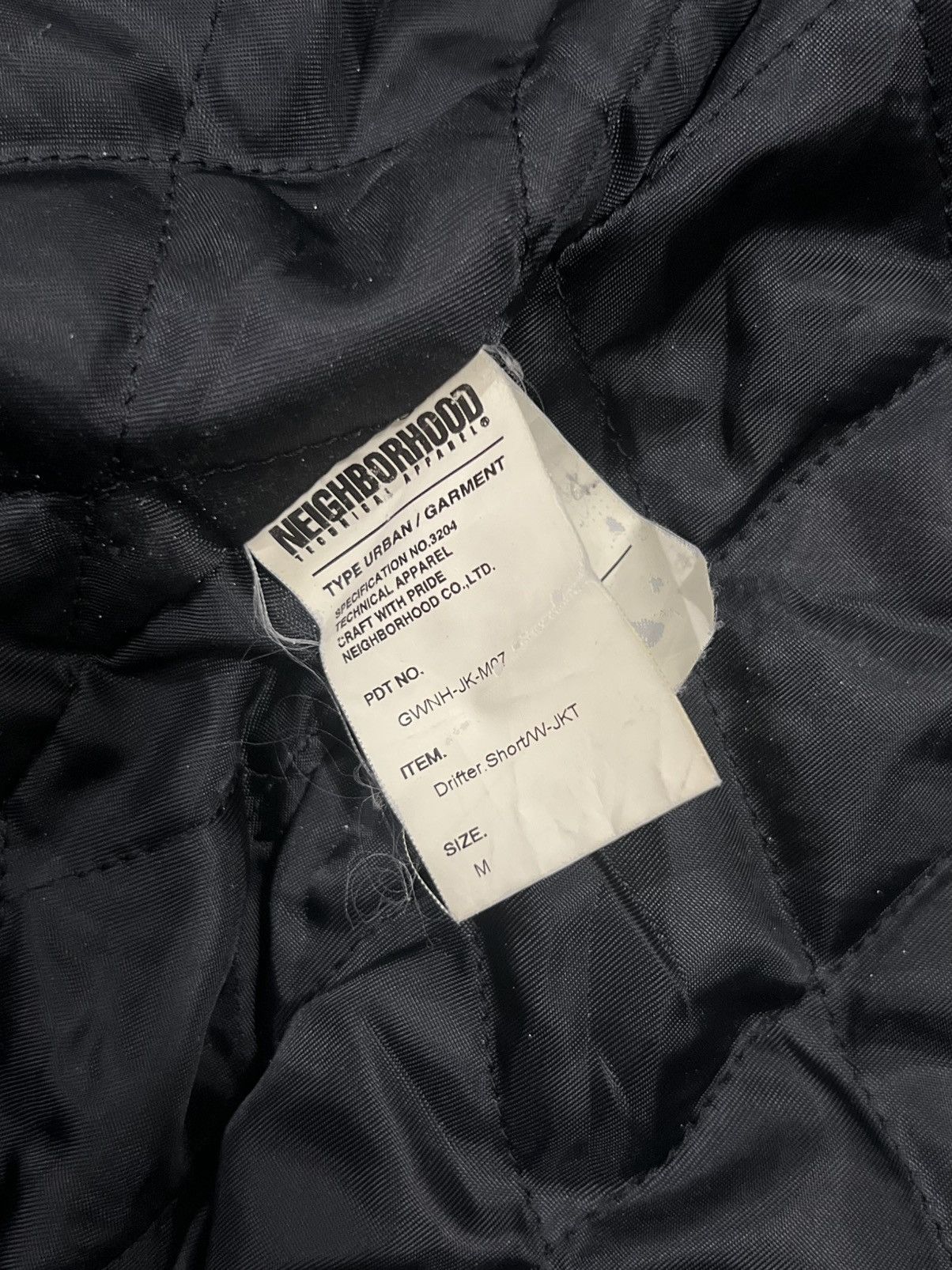Neighborhood Neighborhood Drifter Short W-JKT Check Wool Work Rib Jacket Size US M / EU 48-50 / 2 - 10 Thumbnail