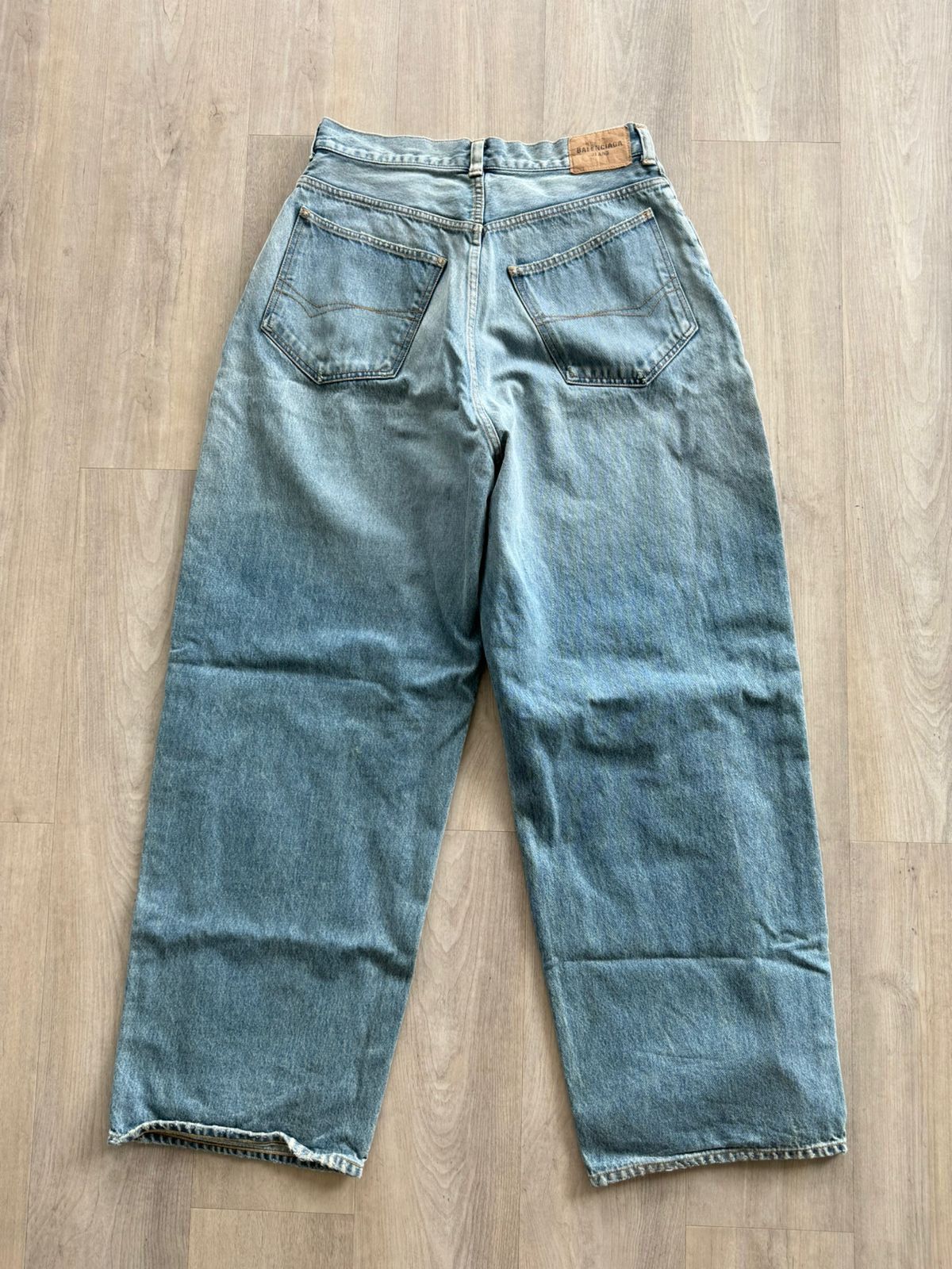 Balenciaga Balenciaga Large Fit Baggy Jeans Size US 30 / EU 46 - 5 Thumbnail