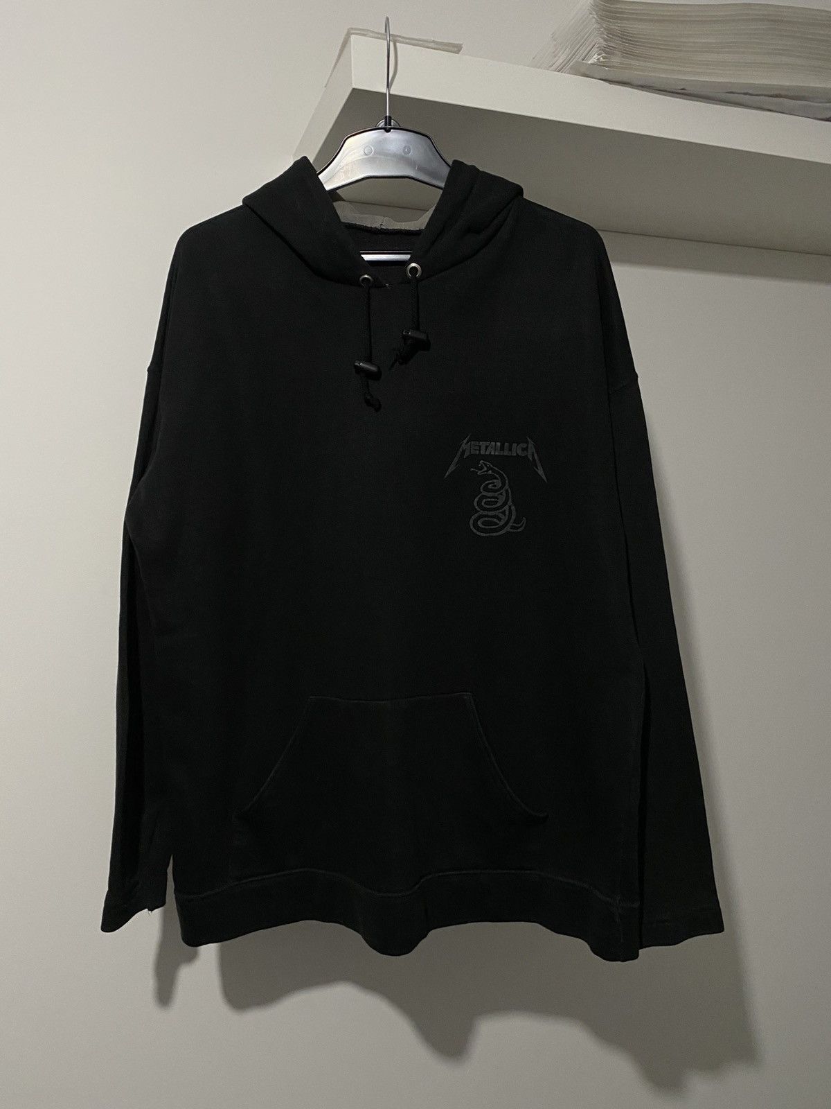 Band Tees × Metallica × Vintage Metallica Snake Hoodie L Boxy Fit vintage metal alternative Size US L / EU 52-54 / 3 - 6 Thumbnail