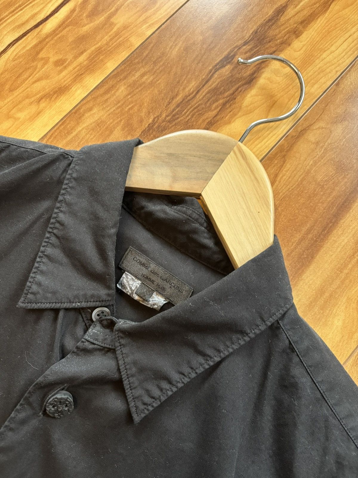 Comme des Garcons Homme Plus Comme des Garçons Homme Plus Fuzzy Sleeve Shirt Size US XS / EU 42 / 0 - 2 Thumbnail