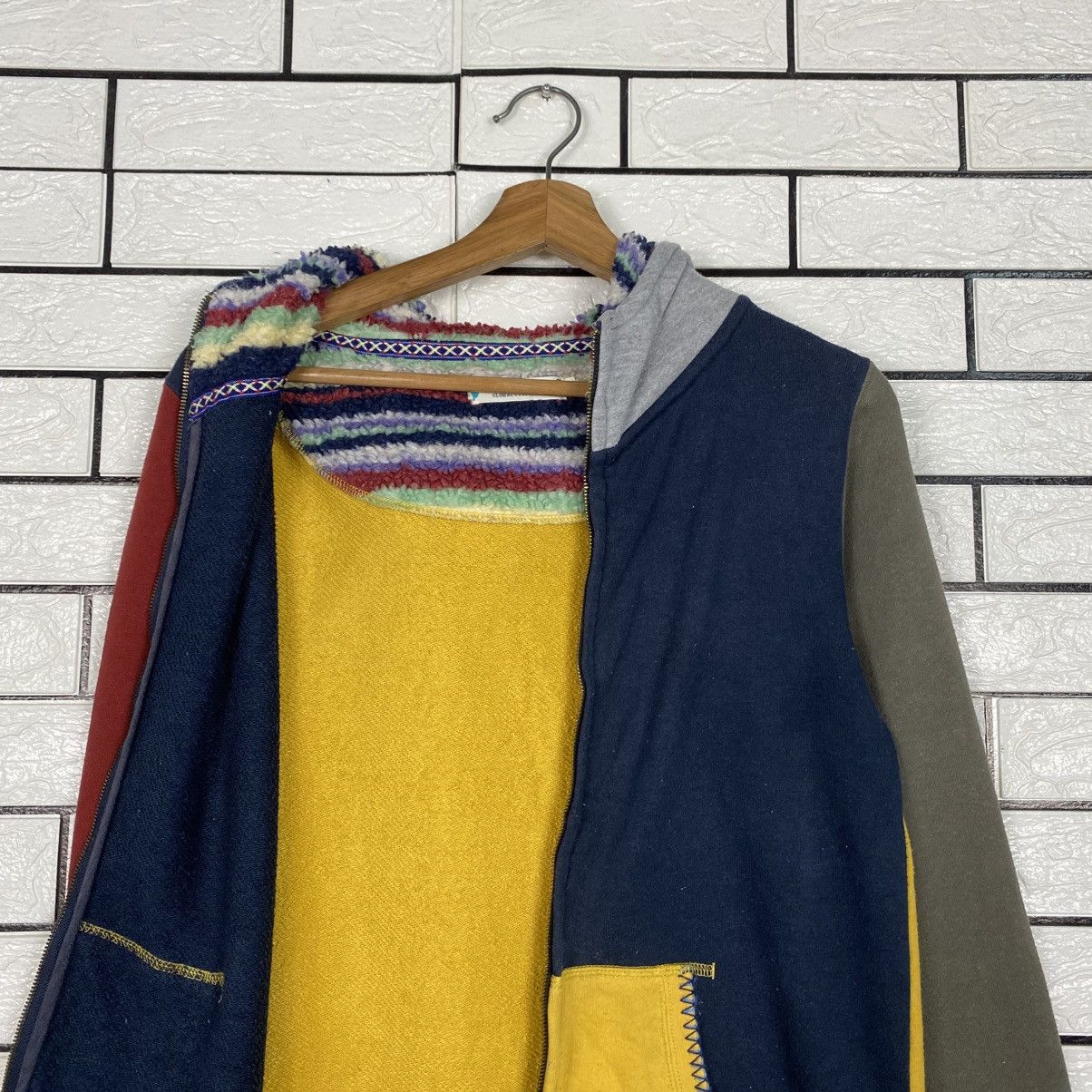 Japanese Brand 📌Multi Color Zipper Hoodie Power To The People Size US M / EU 48-50 / 2 - 14 Thumbnail