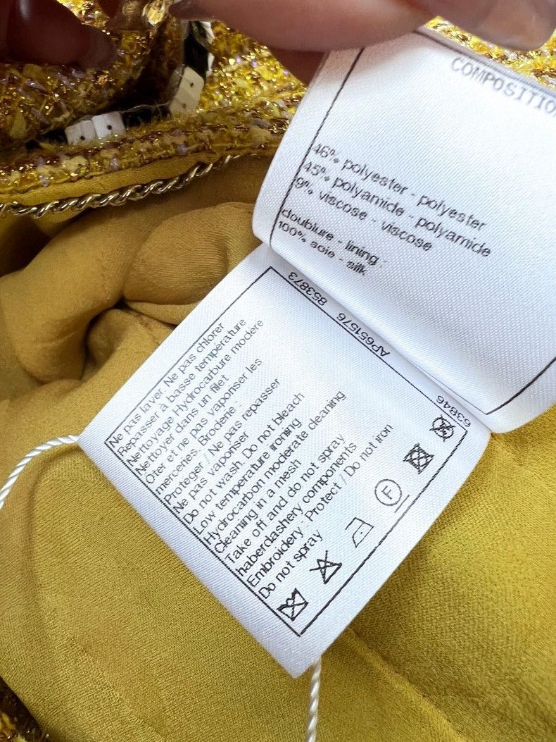 Chanel Chanel Diamond buckle two-pocket embroidery mosaic sequin Size XS / US 0-2 / IT 36-38 - 7 Thumbnail
