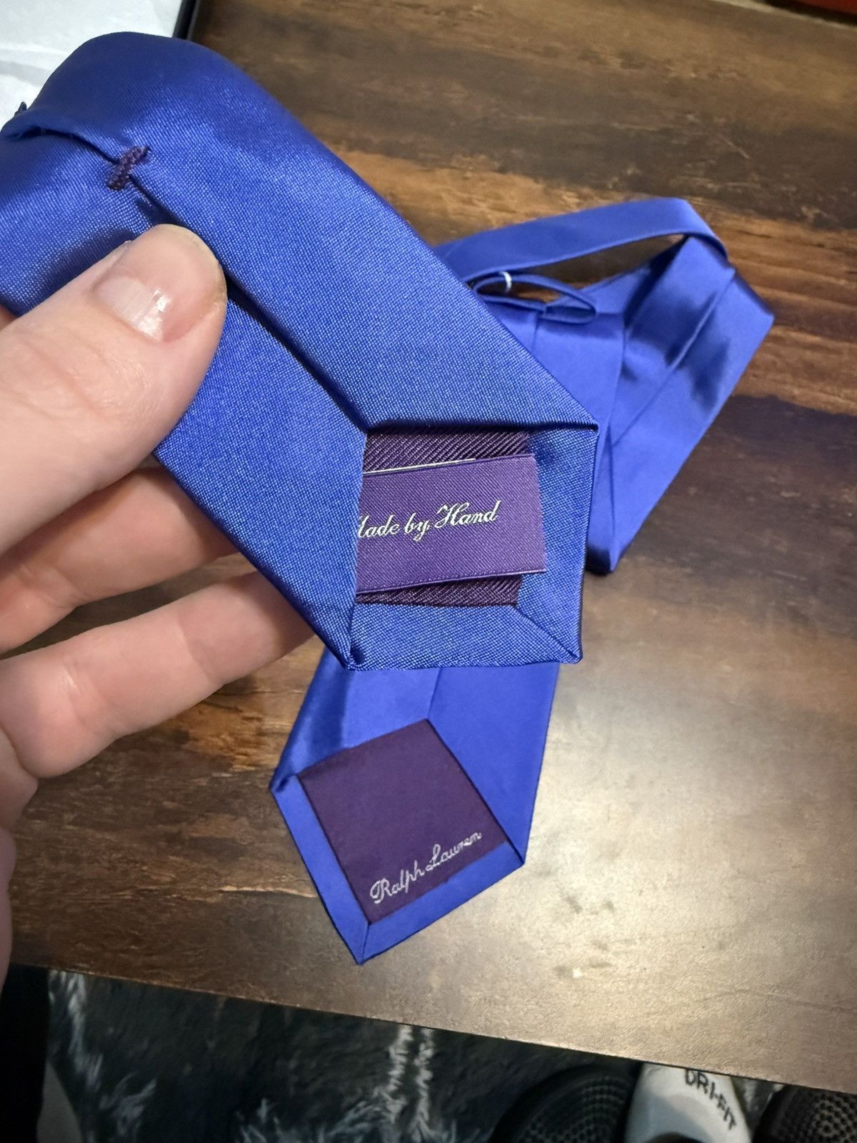 Ralph Lauren Purple Label Ralph Lauren Purple Label Silk Tie Size ONE SIZE - 5 Thumbnail