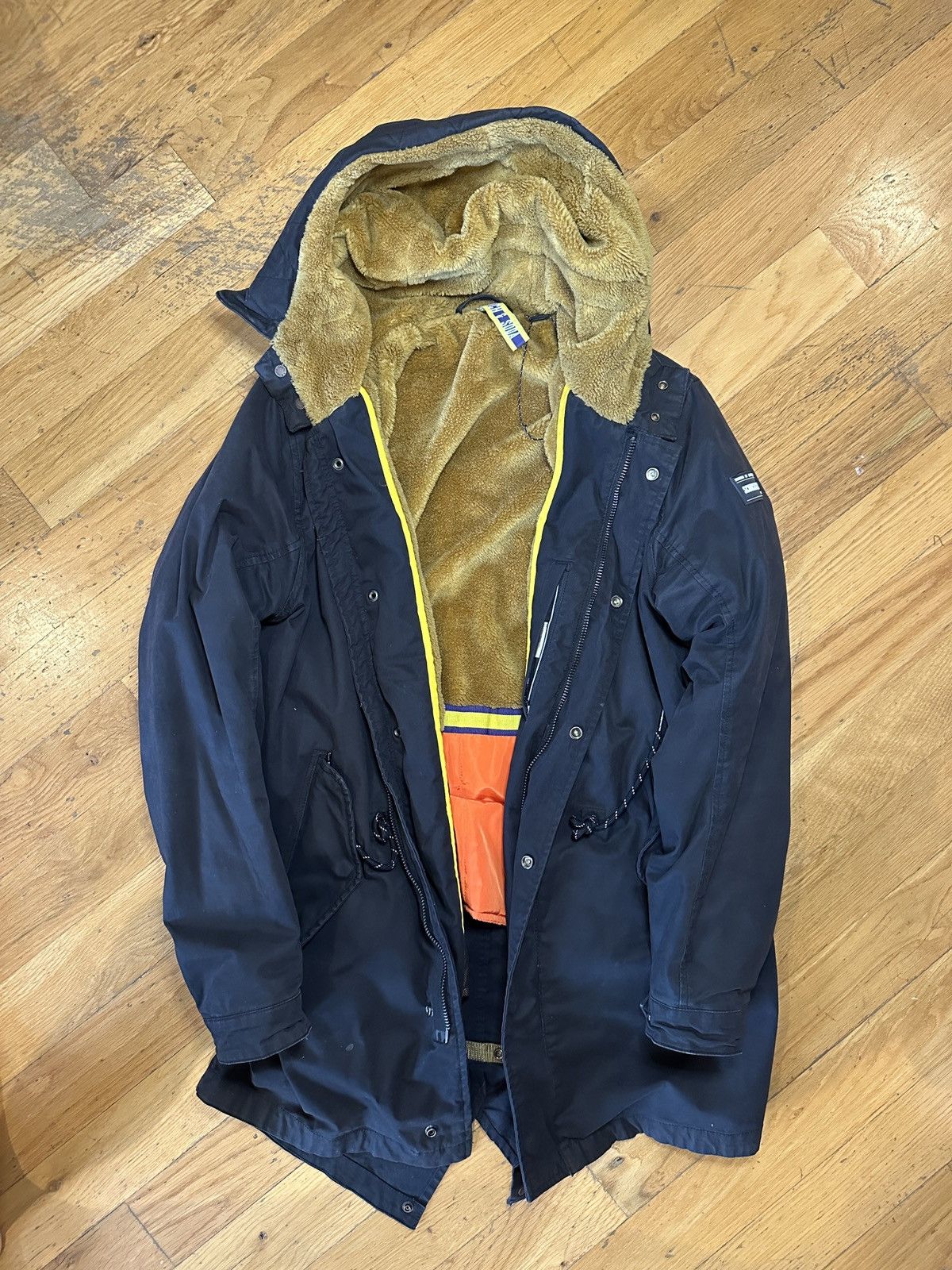 Scotch and soda top super parka jacket