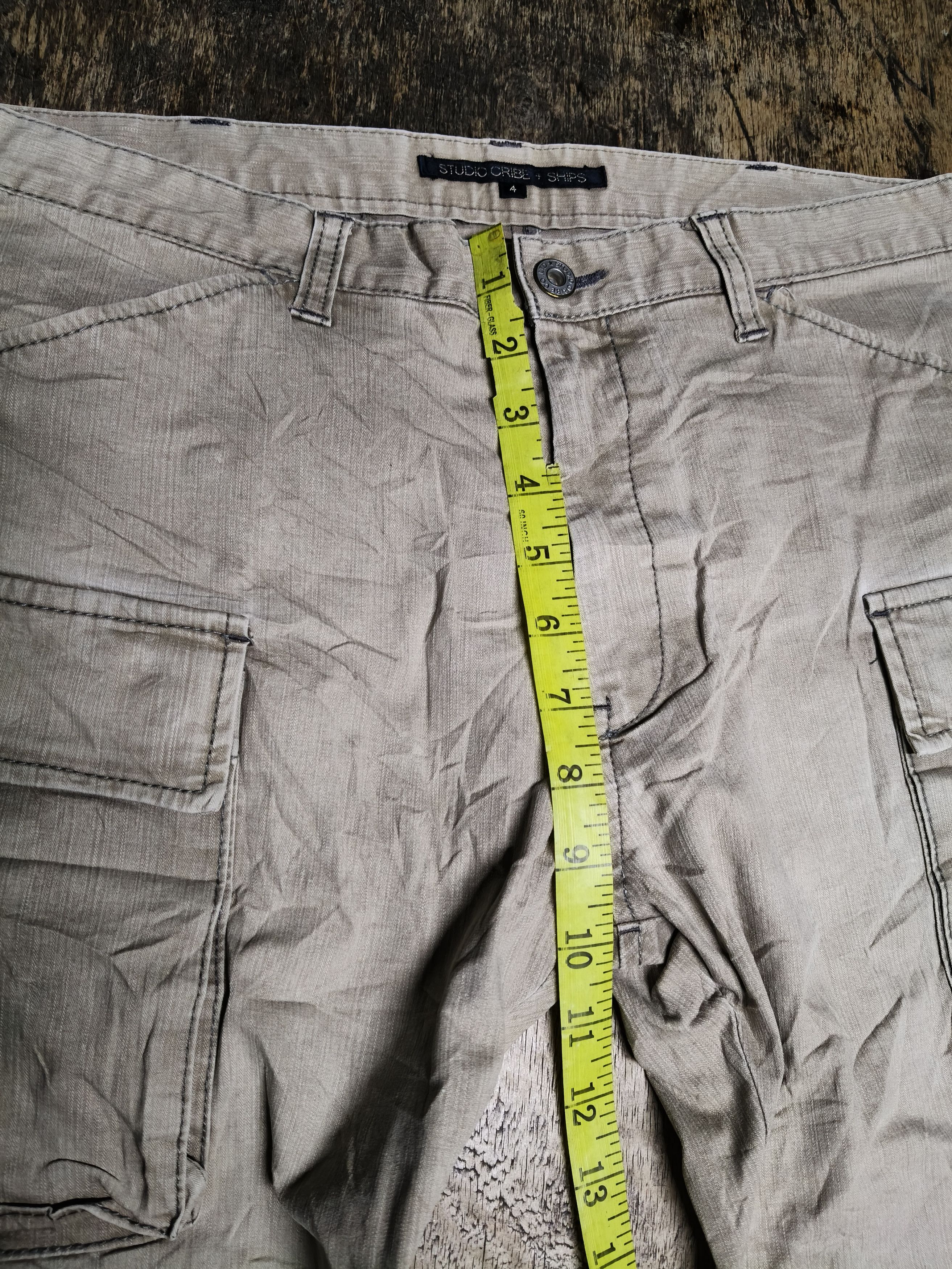Japanese Brand Studio Oribe + Ships Cargo Pants Skiny Size US 33 - 12 Thumbnail