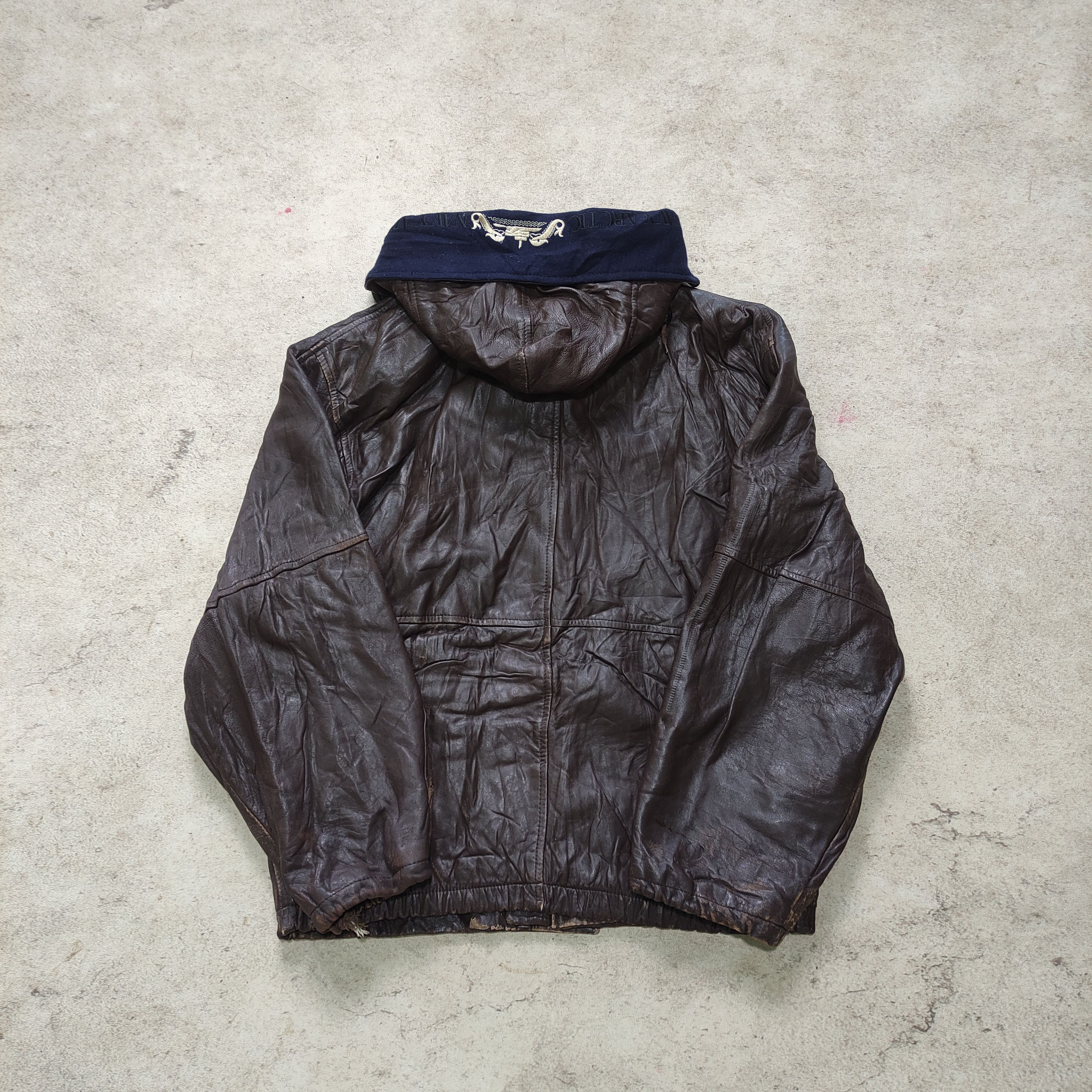 Boneville SOLD OUT!! Boneville Navy Arctic 80s Massimo Osti Jacket Size US L / EU 52-54 / 3 - 7 Thumbnail