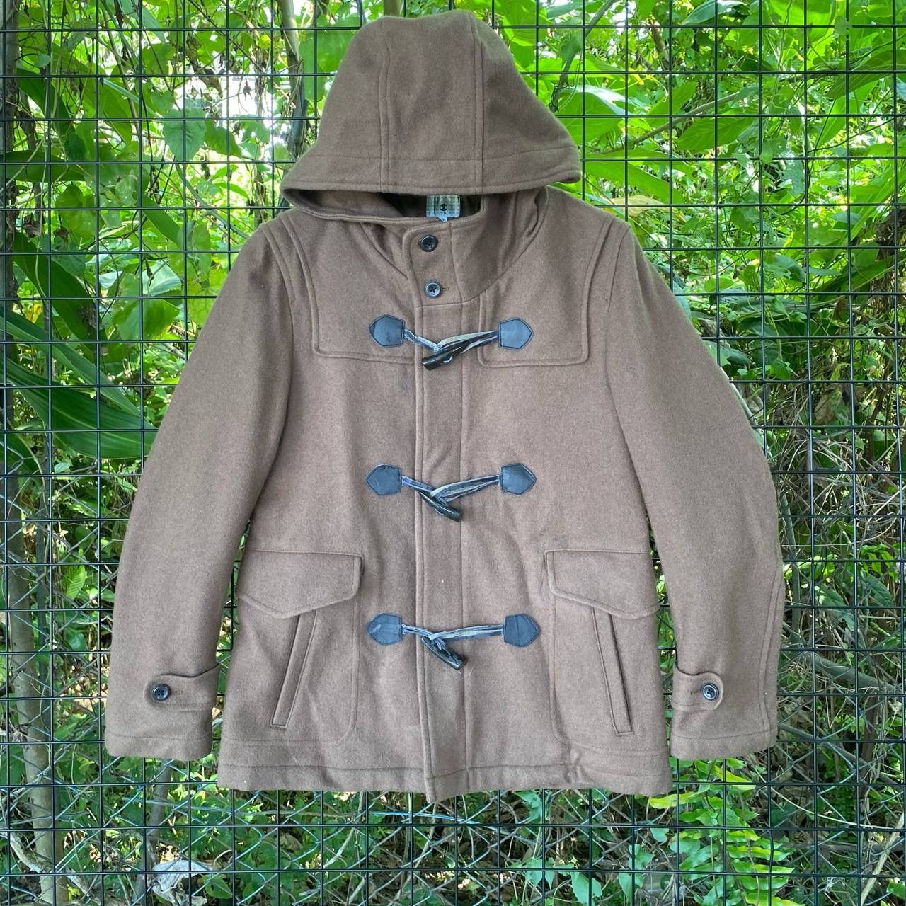 14th Addiction × Japanese Brand × Takeo Kikuchi Vintage TK Designer Duffle Coat Hoodies Size US S / EU 44-46 / 1 - 1 Thumbnail