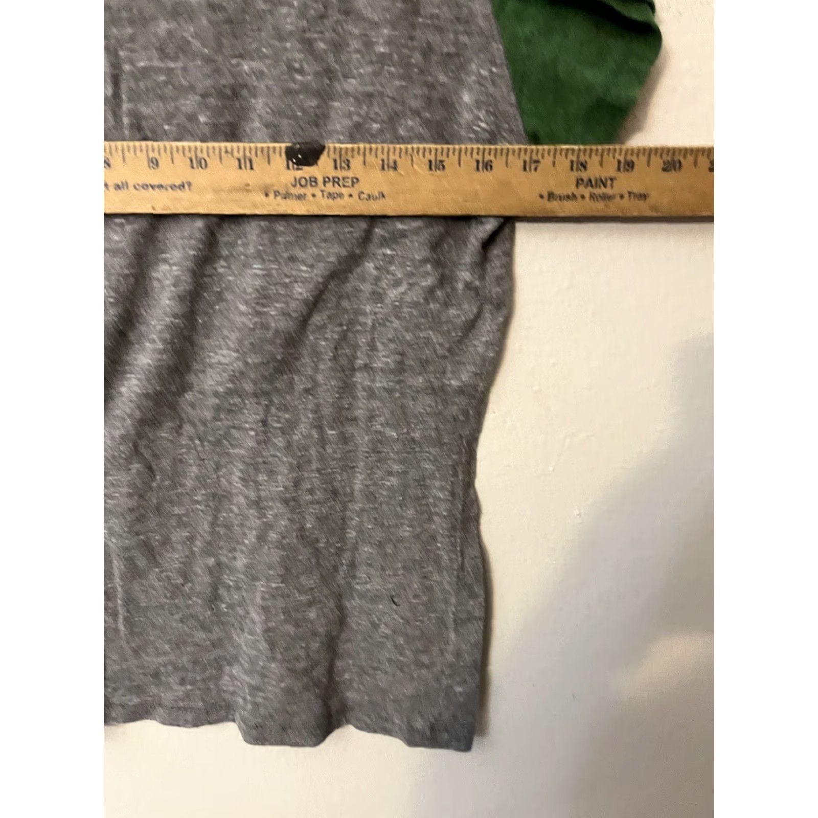 Vintage VINTAGE Genuine Merchandise Women's Athletic Cotton V-Neck T-Shirt XL Gray Size 16 Size XL / US 12-14 / IT 48-50 - 4 Thumbnail