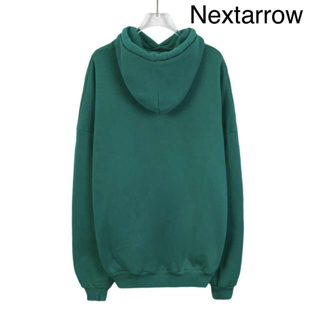Balenciaga Balenciaga green logo letter hooded drawstring sweatshirt Size S / US 4 / IT 40 - 2 Thumbnail