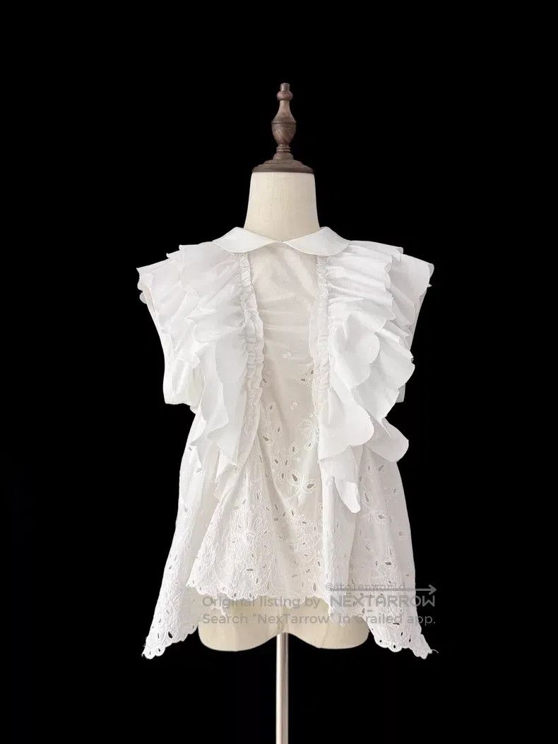 Comme des Garcons Comme Des Garcons 3D Pleated Floral Top Size M / US 6-8 / IT 42-44 - 3 Thumbnail