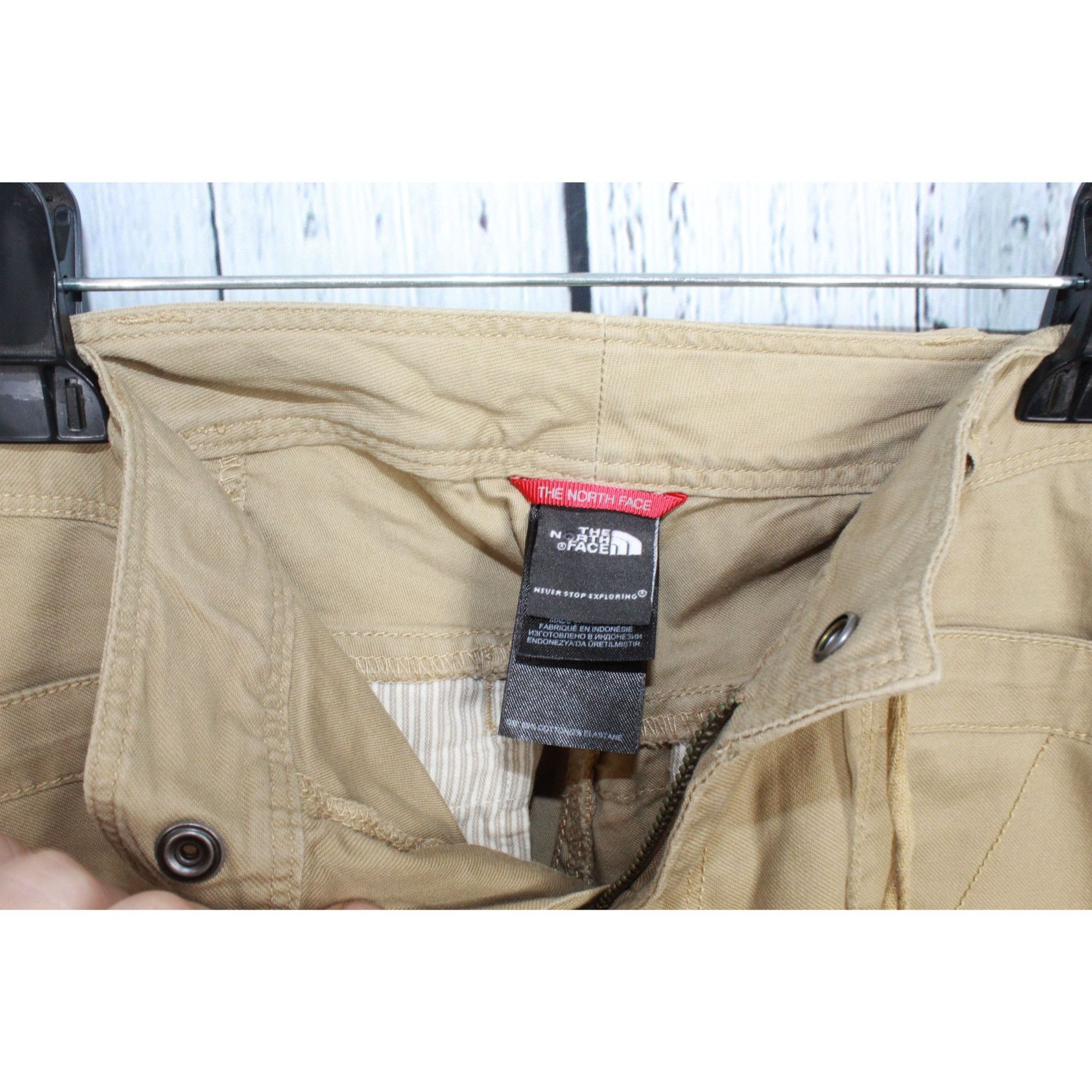 L.L. Bean The North Face Nobel Stretch Roll-Up Pants Brown 2 Size 26" / US 2 / IT 38 - 6 Thumbnail