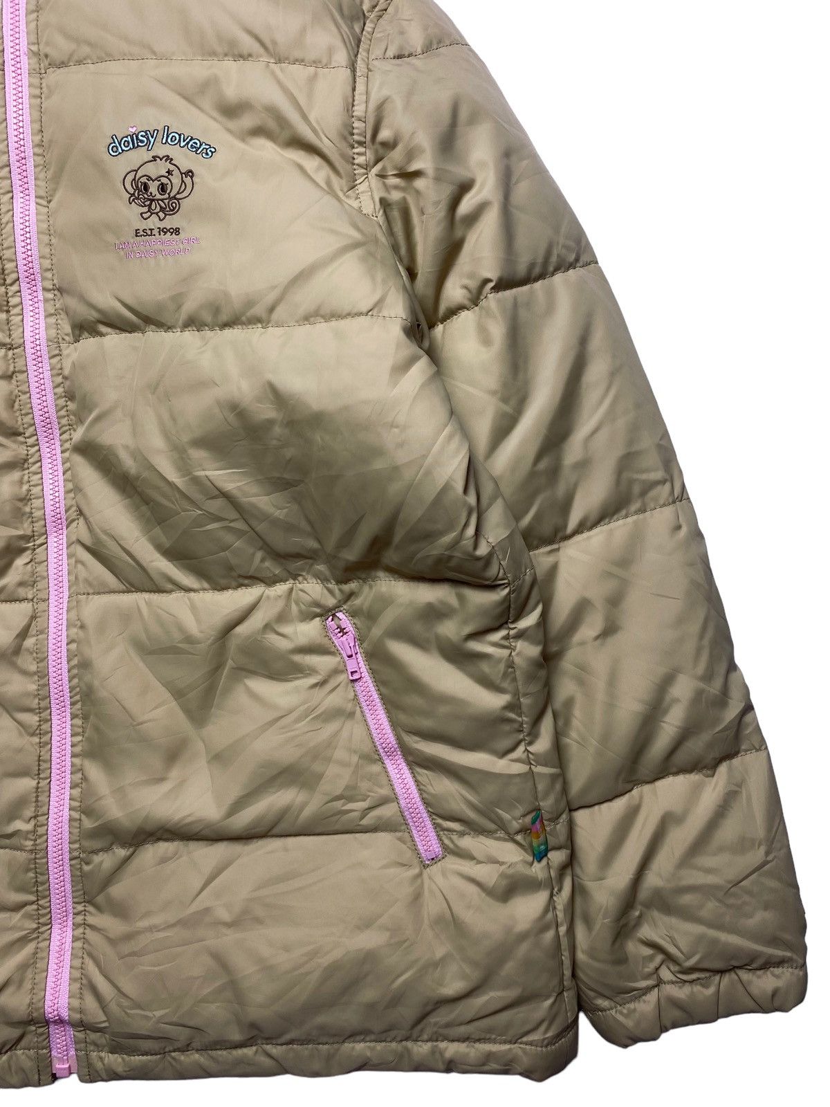 Angel Blue 2000s Daisy Lovers - I Love Daisy Puffer Jacket Size US M / EU 48-50 / 2 - 4 Thumbnail