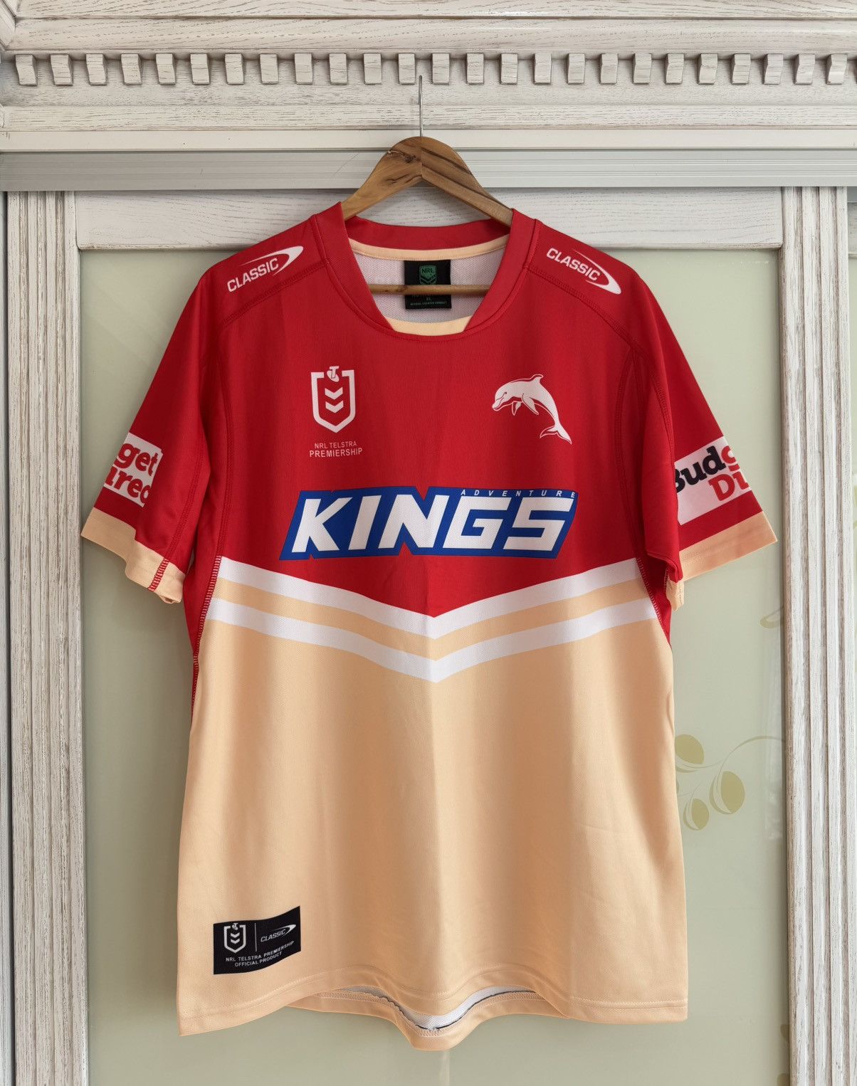 Other Dolphins 2023-2024 NRL Rugby Jersey Kit Shirt Size US XL / EU 56 / 4 - 1 Thumbnail