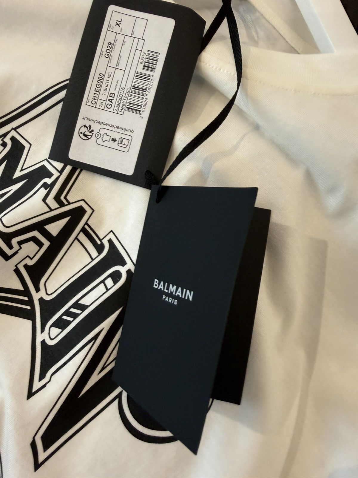 Balmain Balmain t-shirt Size US XL / EU 56 / 4 - 3 Thumbnail