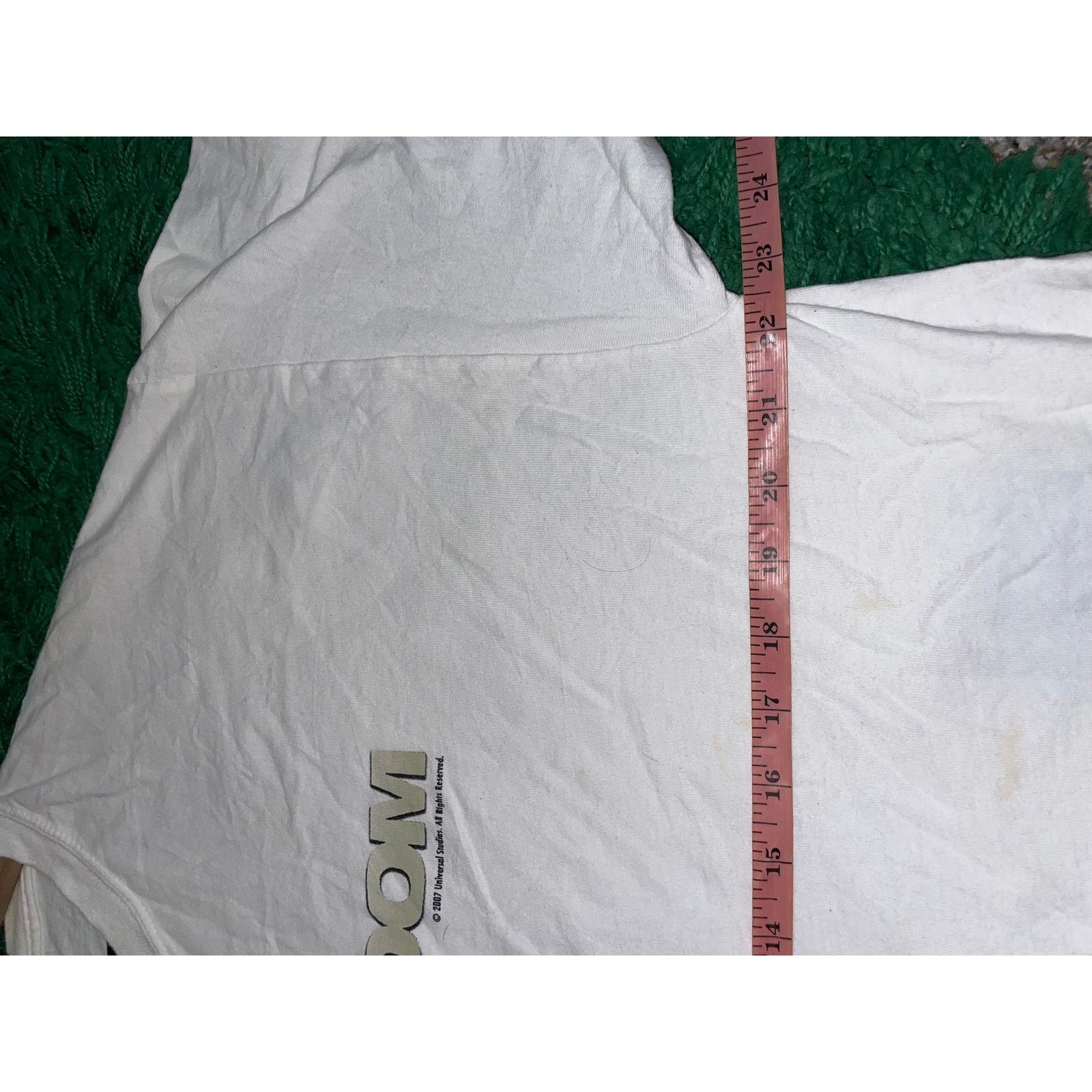 Hanes The Kingdom Movie Shirt Jamie Foxx White Tee Promo XL 2007 Size US XL / EU 56 / 4 - 7 Thumbnail