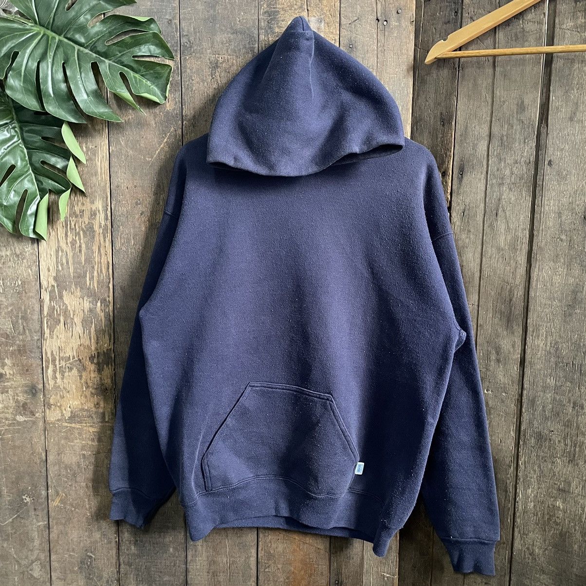 Vintage Vintage 90’s Discus Athletic Plain Hoodie Size US L / EU 52-54 / 3 - 1 Thumbnail