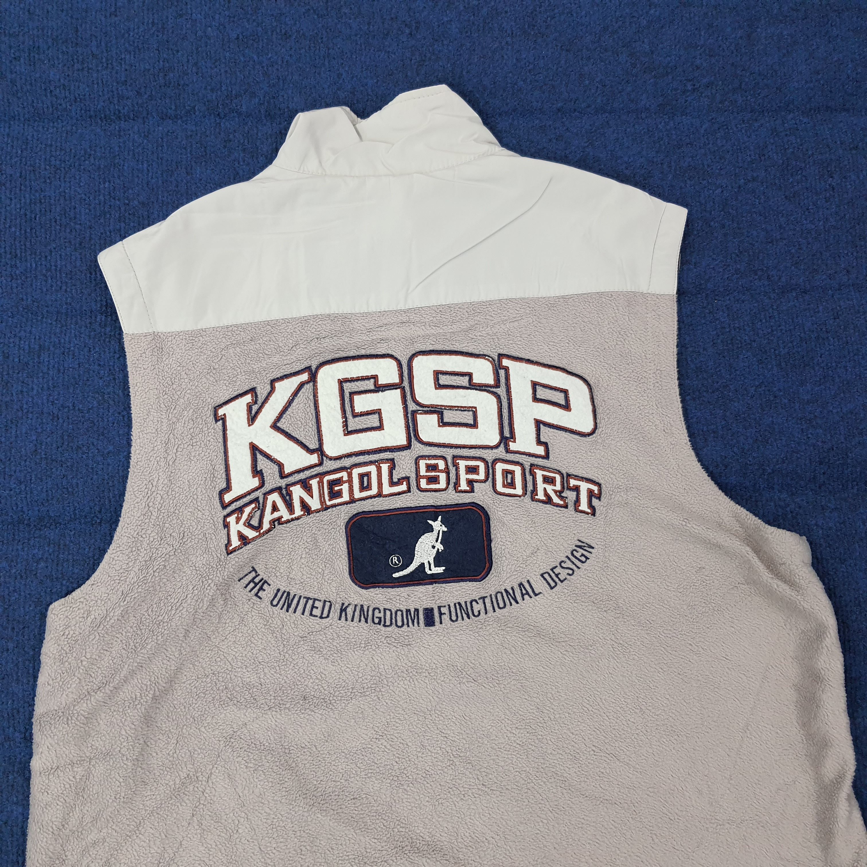 Kangol Vintage KGSP Kangol Sports Reversible Fleece Jacket C267N9 Size US M / EU 48-50 / 2 - 2 Thumbnail