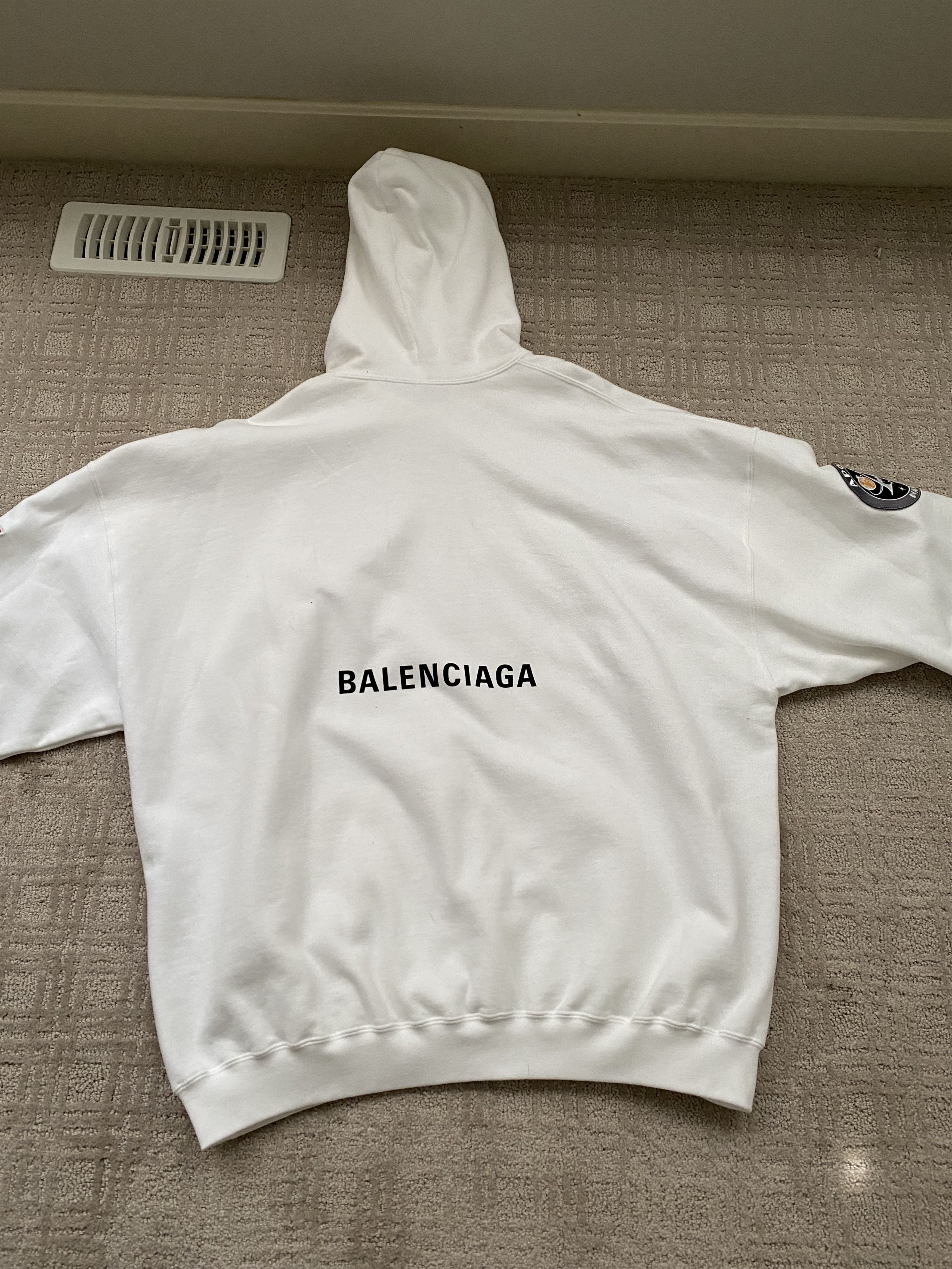 Balenciaga NASA hoodie Size US XS / EU 42 / 0 - 2 Thumbnail