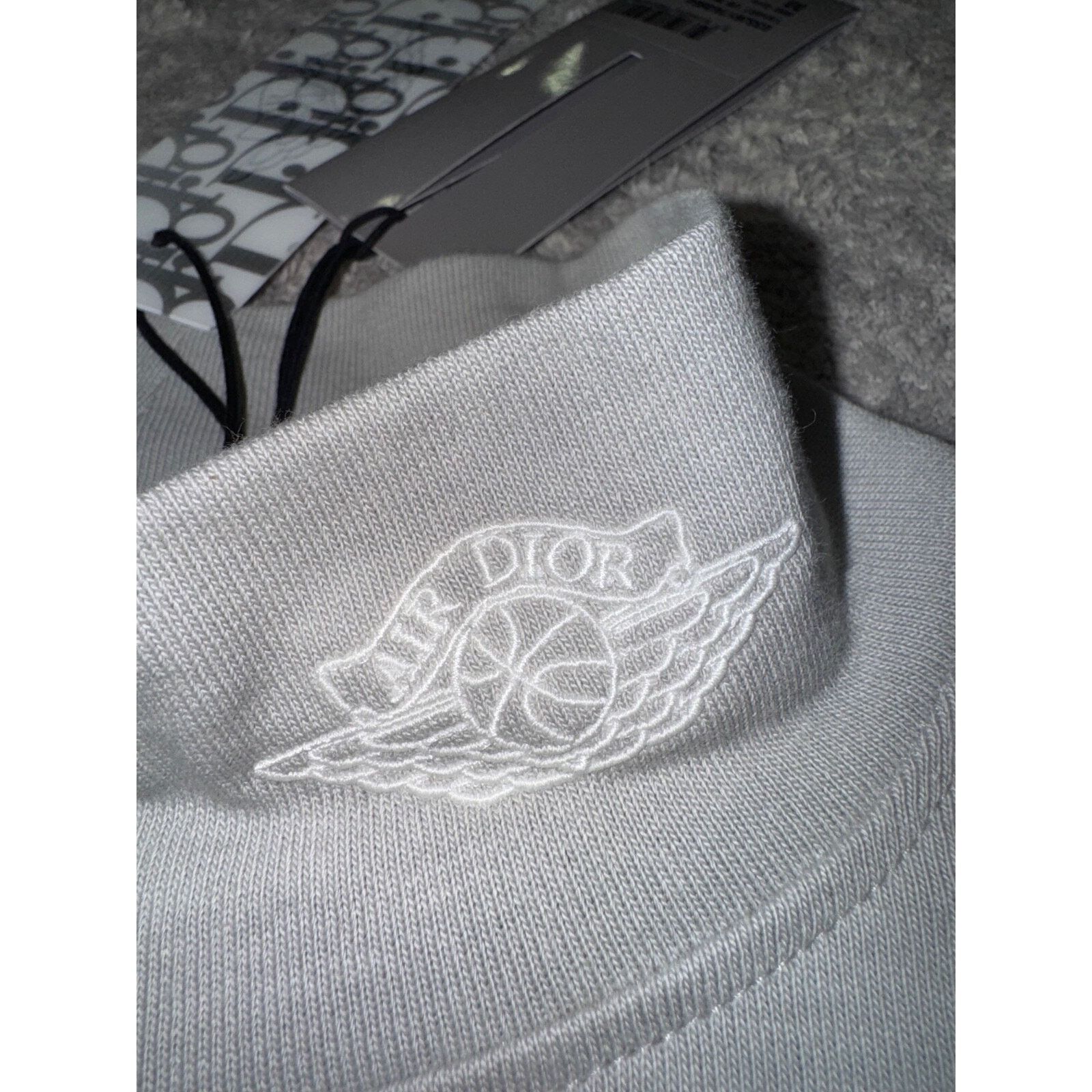 Dior Dior Air Jordan Turtleneck Cotton Shirt Sweater M Medium Size US M / EU 48-50 / 2 - 5 Thumbnail