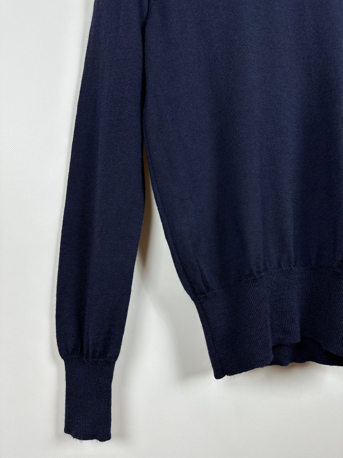 Vivienne Westwood Vivienne Westwood Navy Blue Turtleneck Wool Jumper Sweater Size US S / EU 44-46 / 1 - 8 Thumbnail