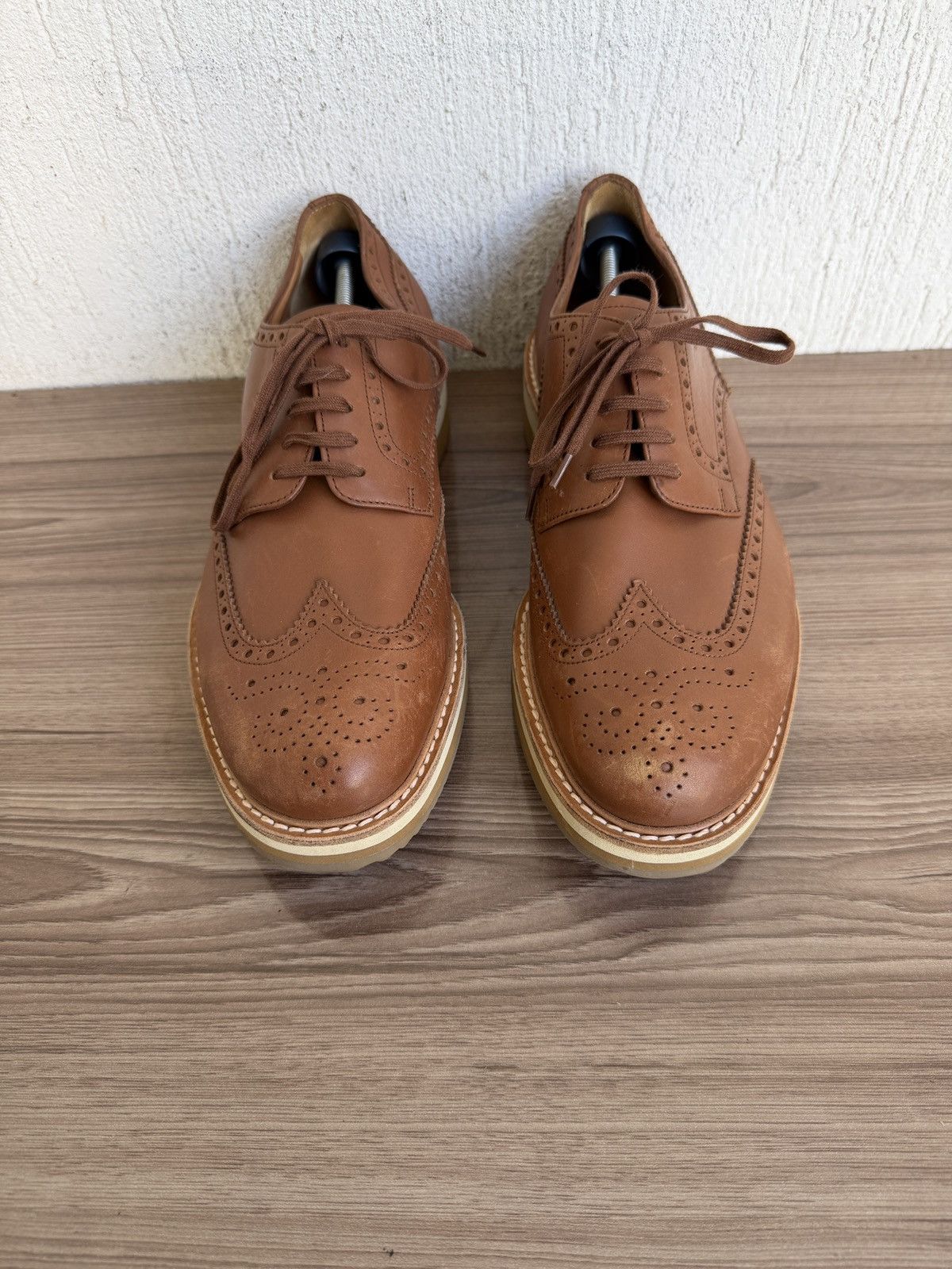 Prada Wingtip brogue derby Size US 10 / EU 43 - 5 Thumbnail