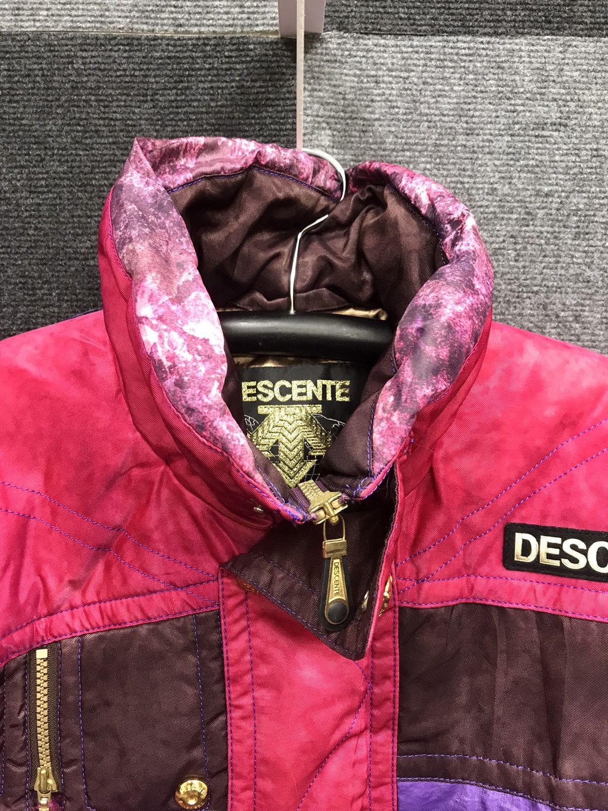 Descente × Vintage Vintage DESCENTE Glaxy Motive Ski Jacket Size US M / EU 48-50 / 2 - 2 Thumbnail