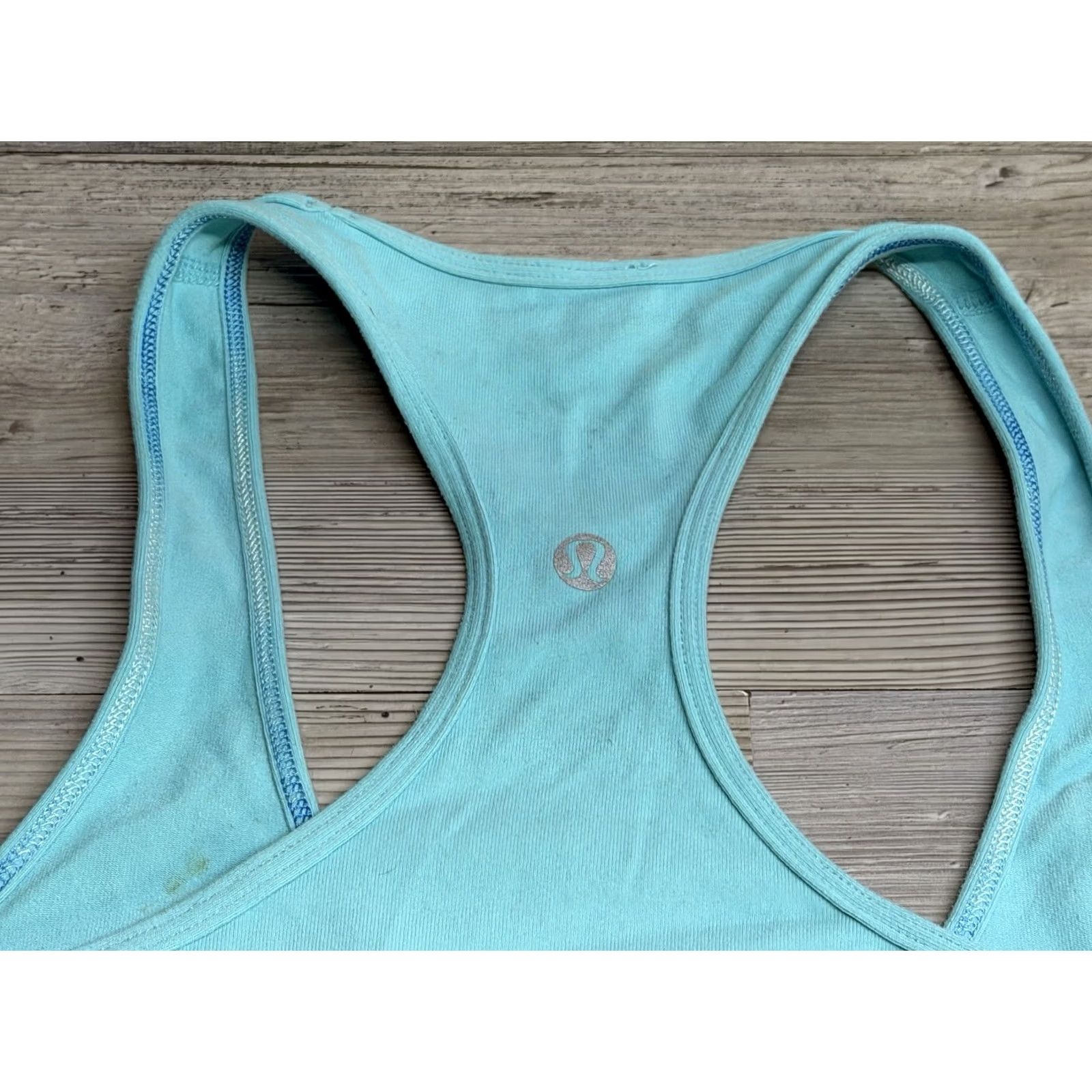 Lululemon Lululemon Tank Top Size 10 Light Blue Racerback Athletic Yoga Top Tank Women XS? No Size L / US 10 / IT 46 - 6 Thumbnail
