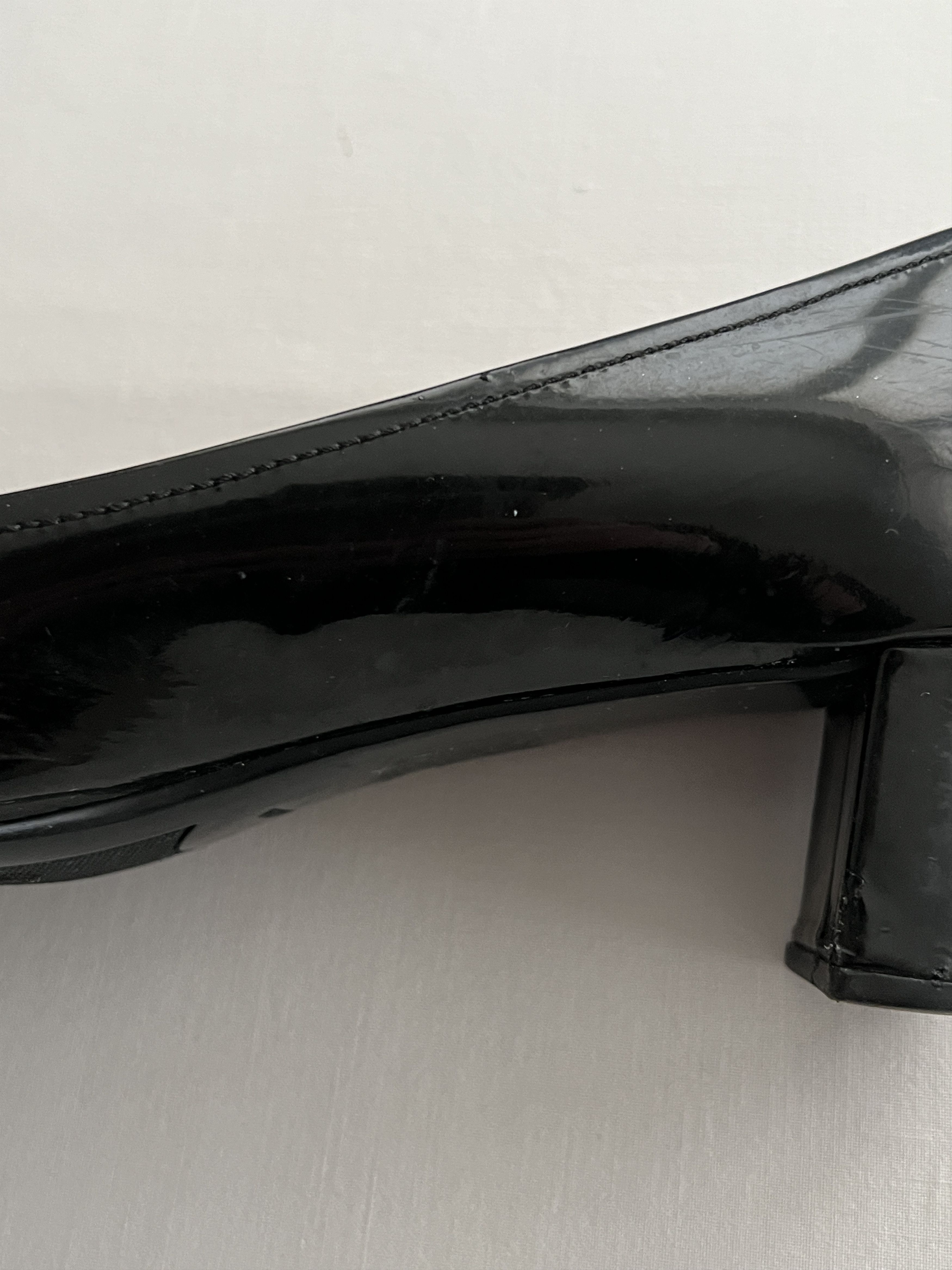 Prada × Vintage Vintage Prada Black Heels Size US 7 / IT 37 - 14 Thumbnail
