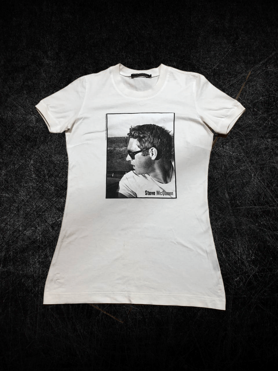 Dolce & Gabbana Vintage Dolce & Gabbana Steve Mcqueen luxury T Shirt Size M / US 6-8 / IT 42-44 - 1 Thumbnail