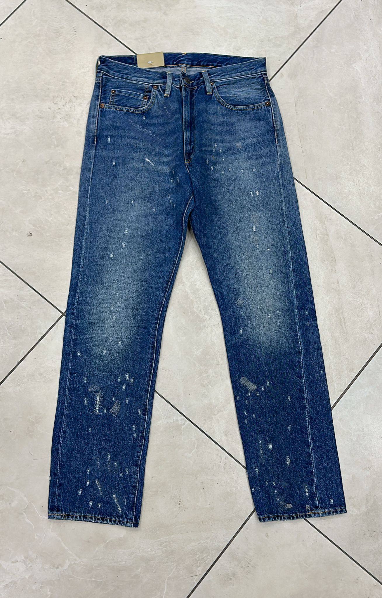 Levi's Vintage Clothing LVC Levi's Vintage Clothing 1947 501XX BigE Selvedge Jeans Size US 32 / EU 48 - 1 Thumbnail