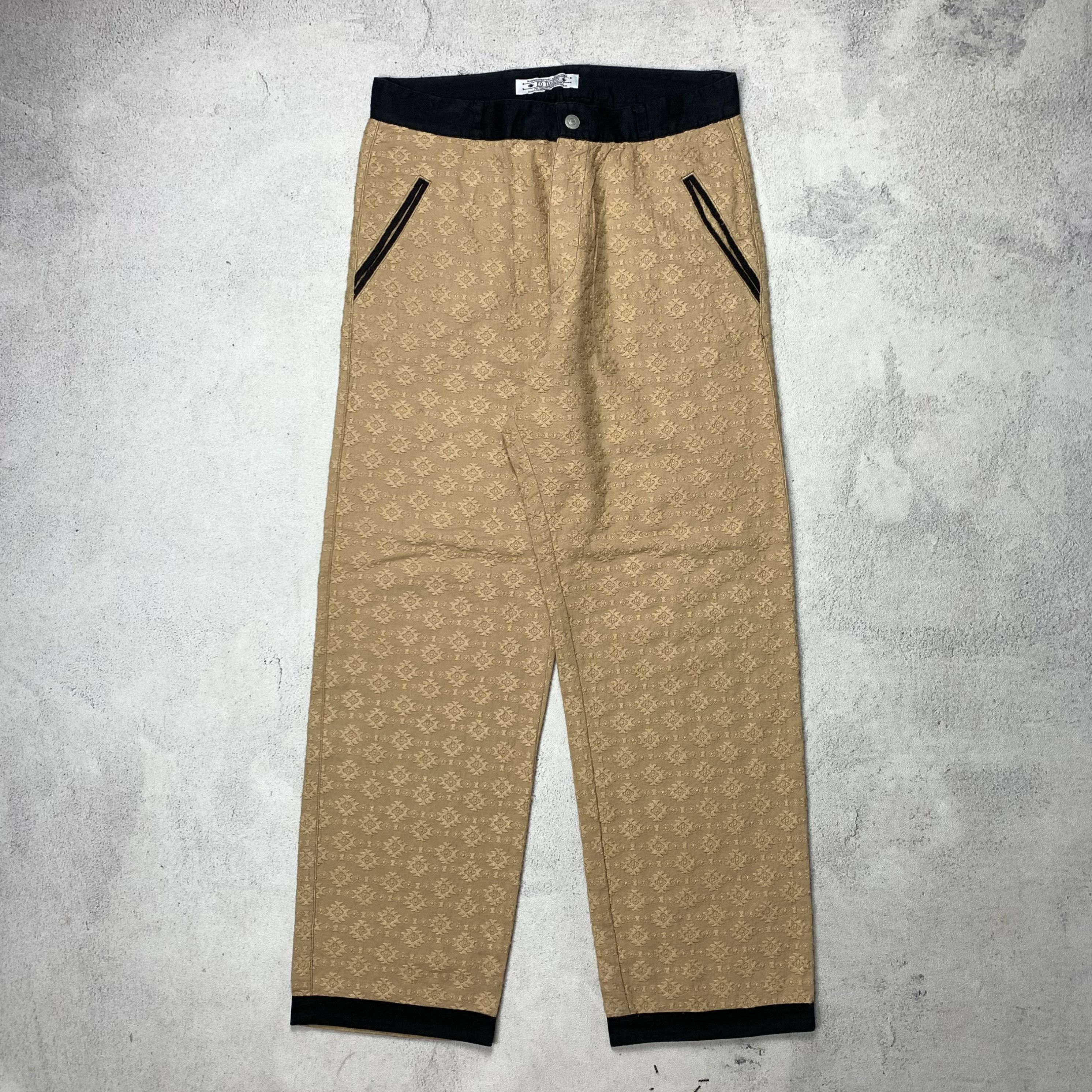 Sasquatchfabrix Sasquatchfabrix Japanese Brand Pattern Pants Size US 31 - 2 Thumbnail