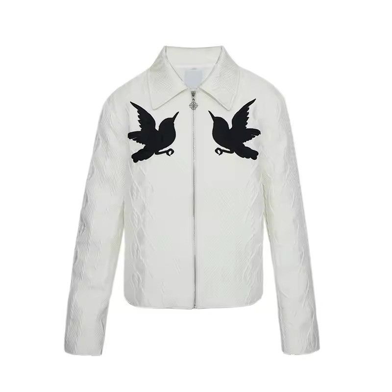 Japanese Brand × Vintage Vintage Men Embroidery Jacquard Long Sleeve Jacket Size US XXL / EU 58 / 5 - 6 Thumbnail