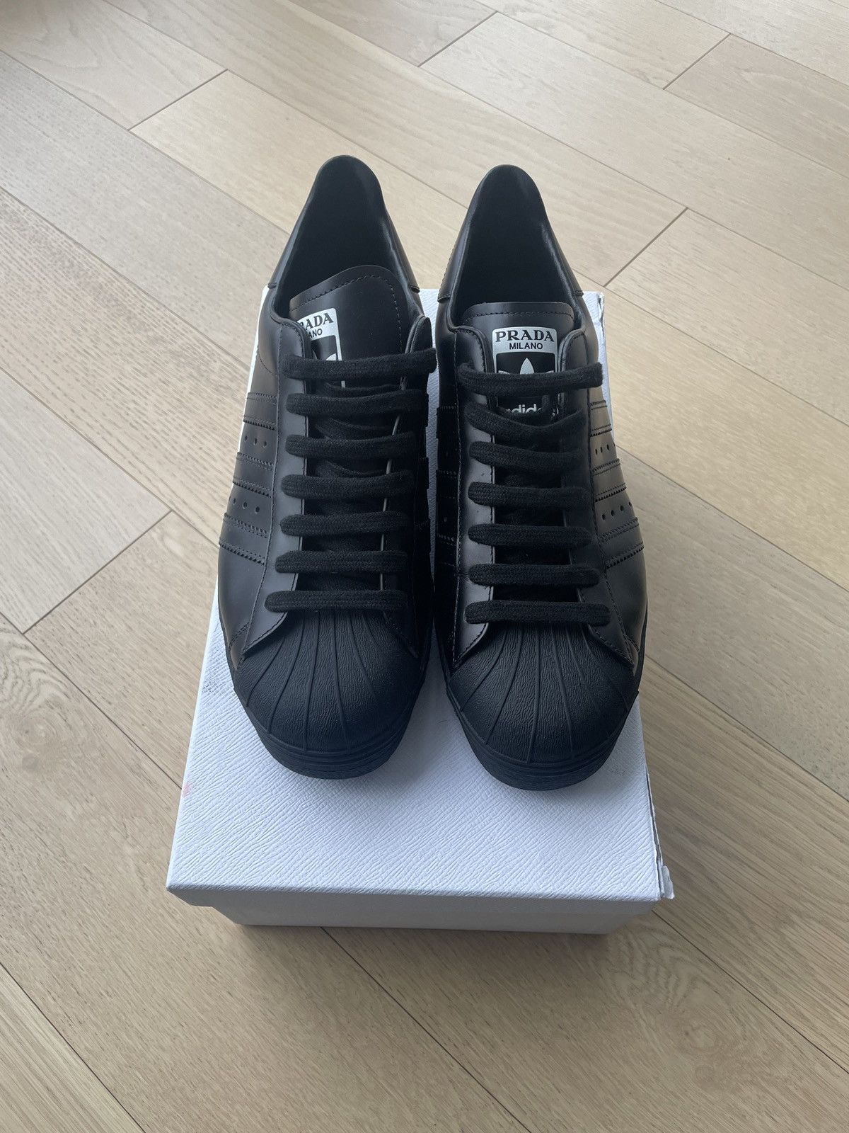 Adidas × Prada Adidas x Prada Superstar Size US 8.5 / EU 41-42 - 6 Thumbnail