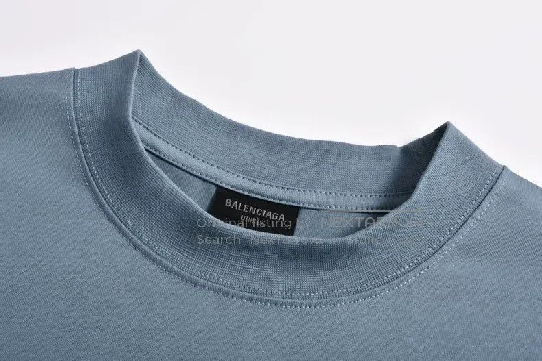 Balenciaga Balenciaga Men's Tape Short Sleeve T-Shirt Size US S / EU 44-46 / 1 - 3 Thumbnail