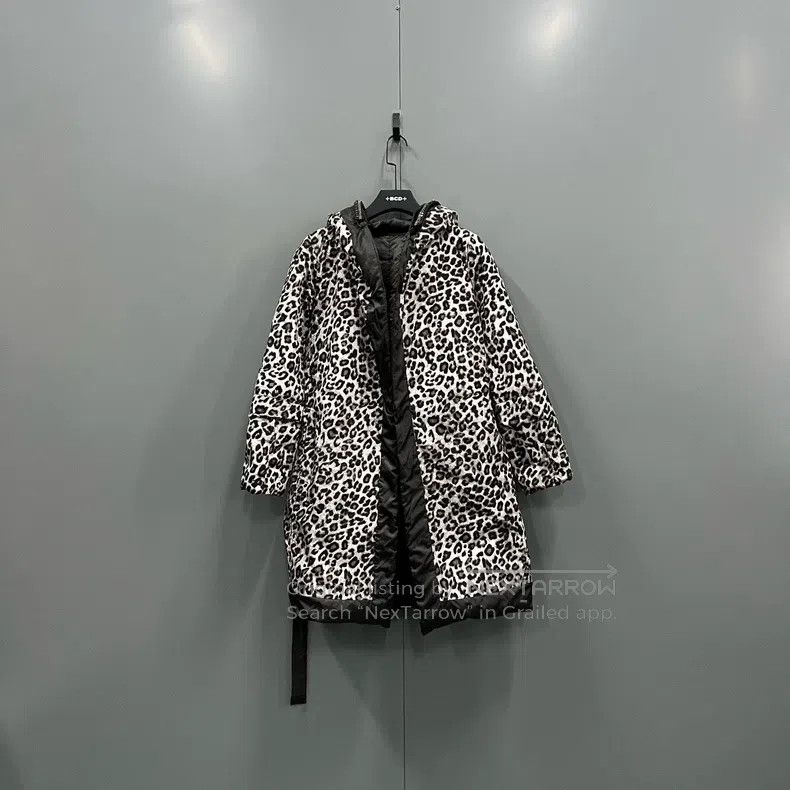 Max Mara Max Mara Leopard Print Double-faced Hooded Jacket Size M / US 6-8 / IT 42-44 - 2 Thumbnail