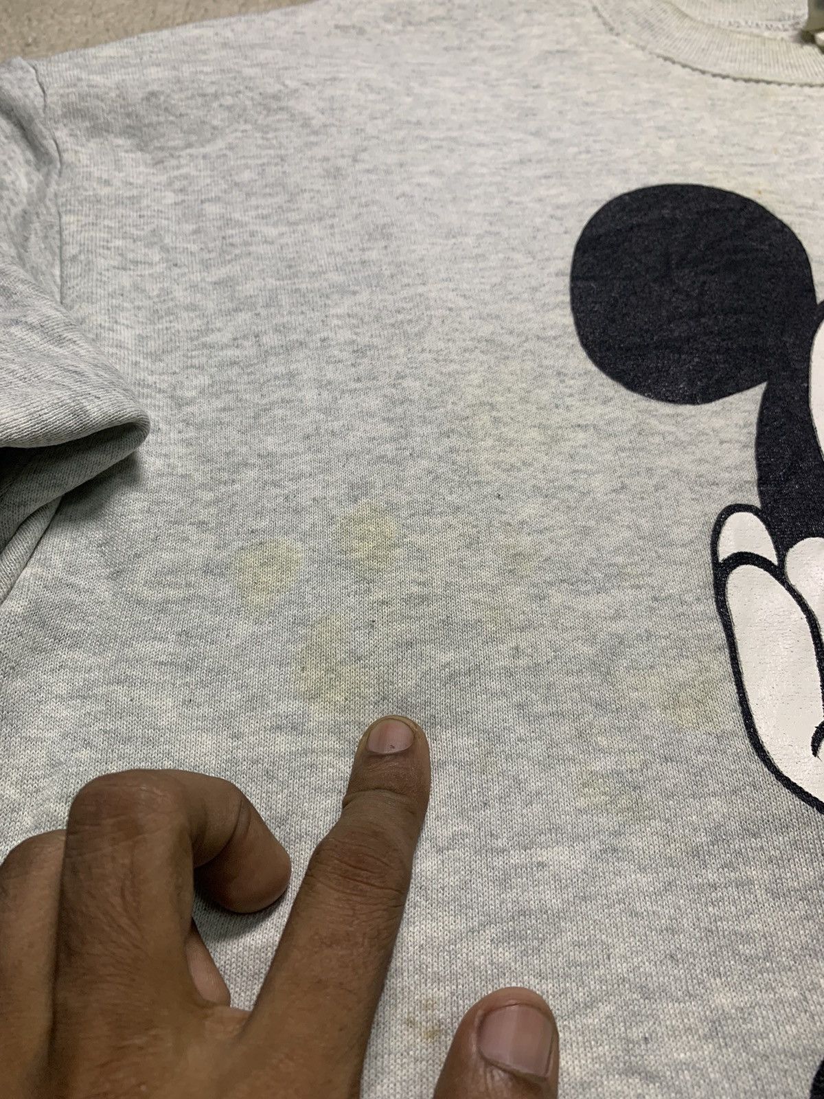 Disney 90s MICKEY MIRROR PRINT CREWNECK RARE Size US L / EU 52-54 / 3 - 6 Thumbnail
