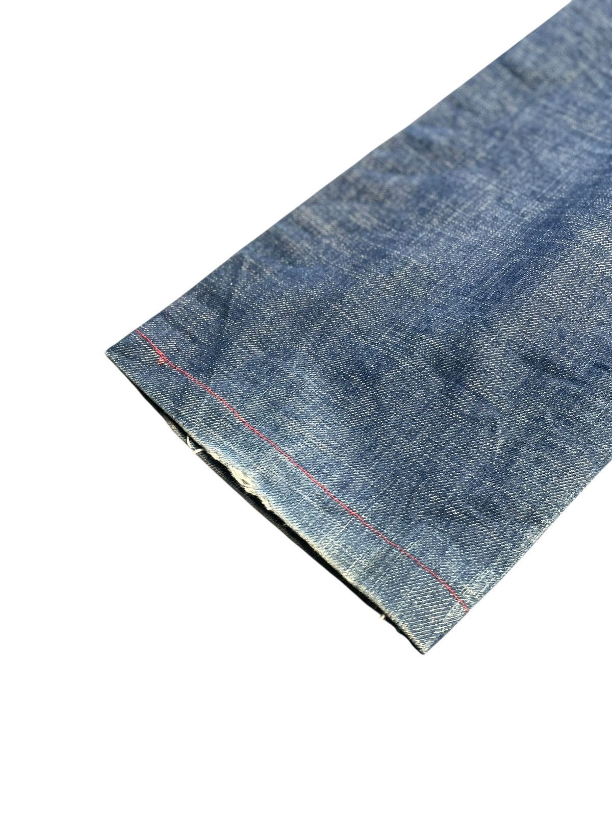 Japanese Brand Red Pepper Emboiderey Denim Size 31" - 9 Thumbnail