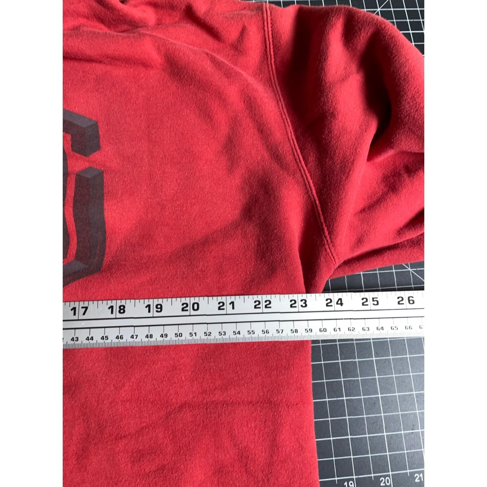Element VINTAGE Element Hoodie Men's XL Red Graphic Print Heavyweight Pockets Pullover Crew Neck Skateboarding Fall Winter Size US XL / EU 56 / 4 - 6 Thumbnail