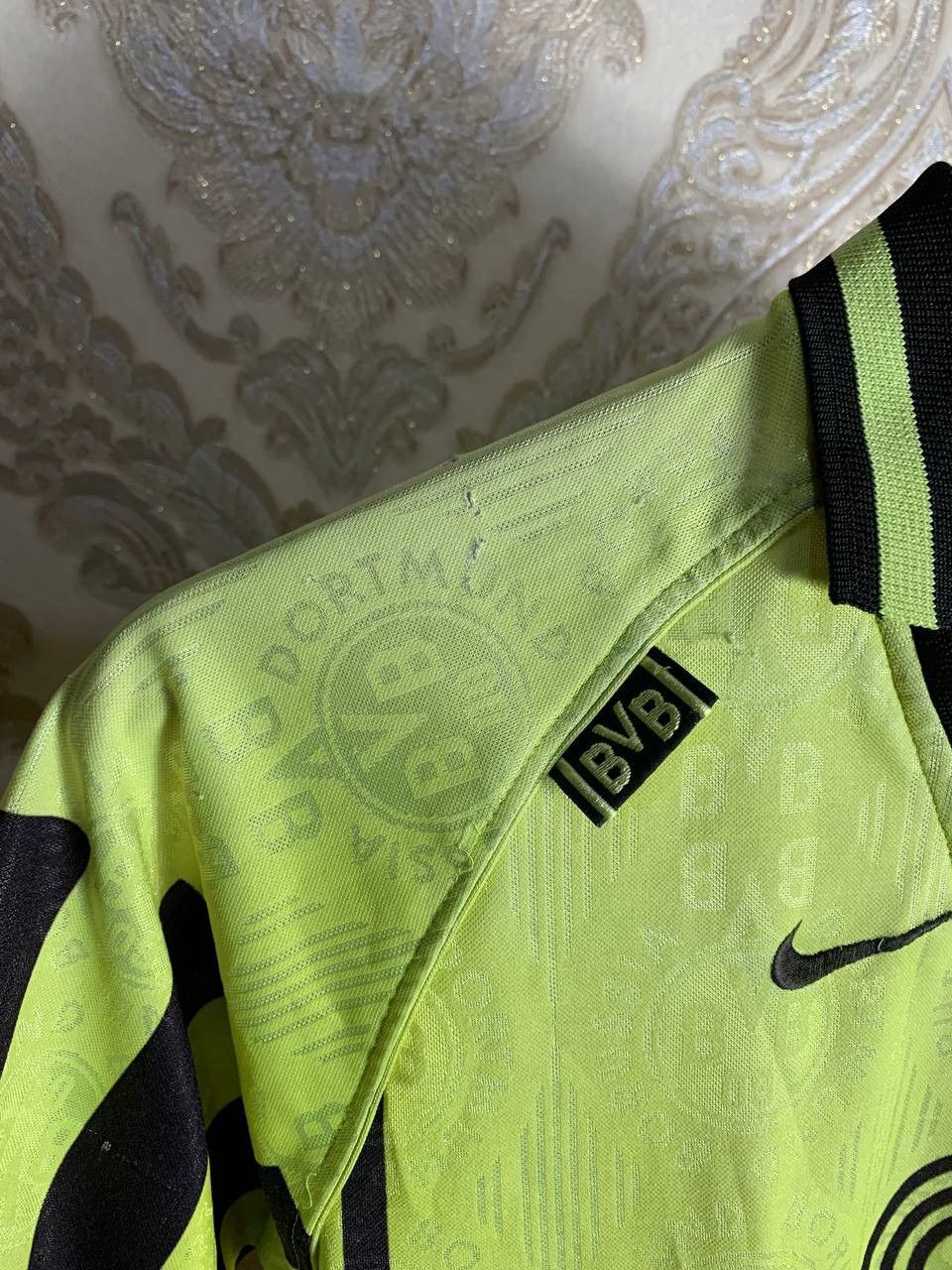 Nike VINTAGE NIKE FC BORUSSIA DORTMUND GERMANY SOCCER JERSEY 90s Size US XS / EU 42 / 0 - 4 Thumbnail