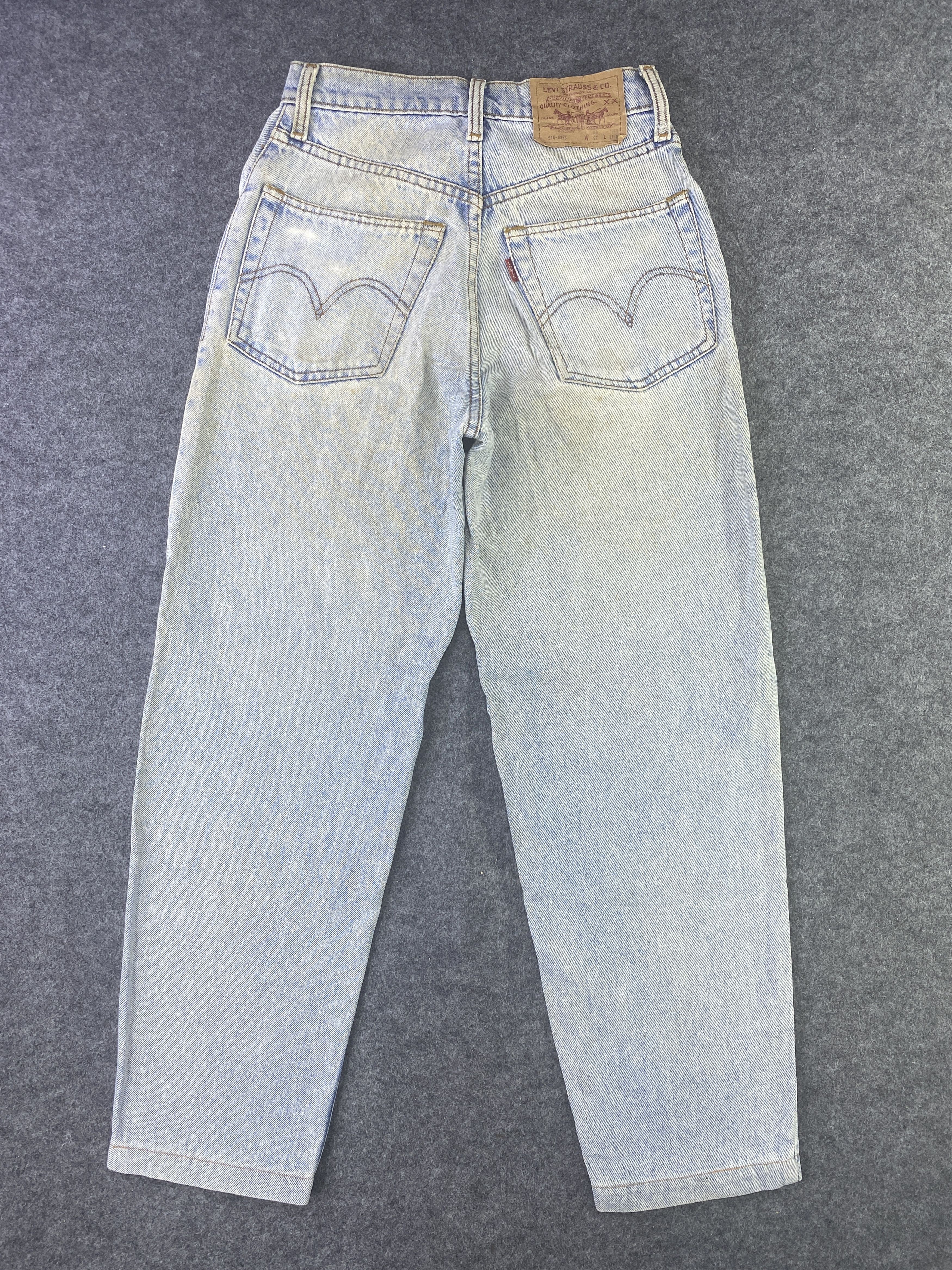 Levi's 90s Levi's vintage 514 Blue Wash Jeans - J926 Size US 26 / EU 42 - 3 Thumbnail