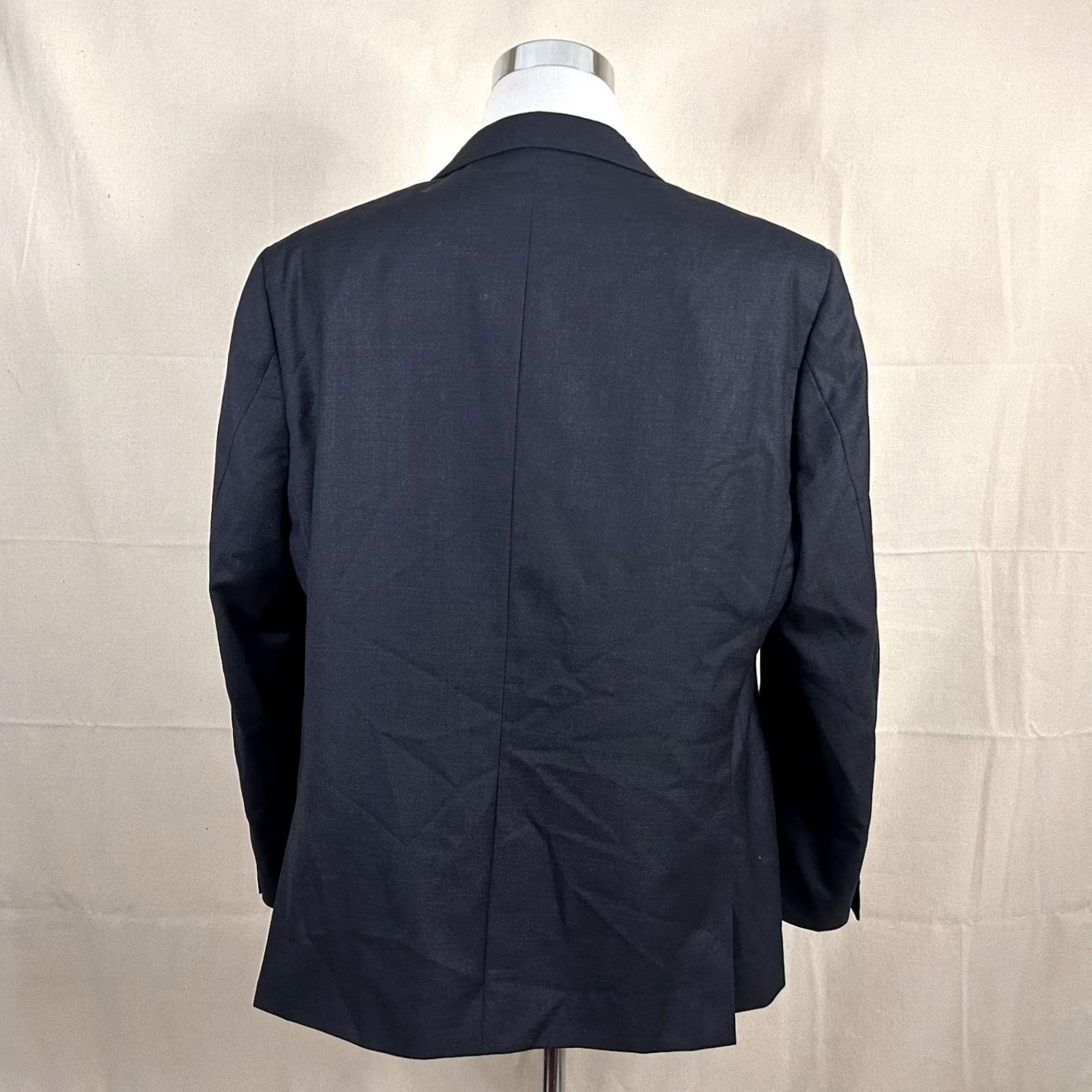 Doublet Indochino Sport Coat 48R Wool Dark Gray Two-Button Double-Vented Men Jacket Coat Regular Fit Chelsea-Notch Lapel 2 Piece Two Button Front Vintage: No Size US XS / EU 42 / 0 - 6 Thumbnail